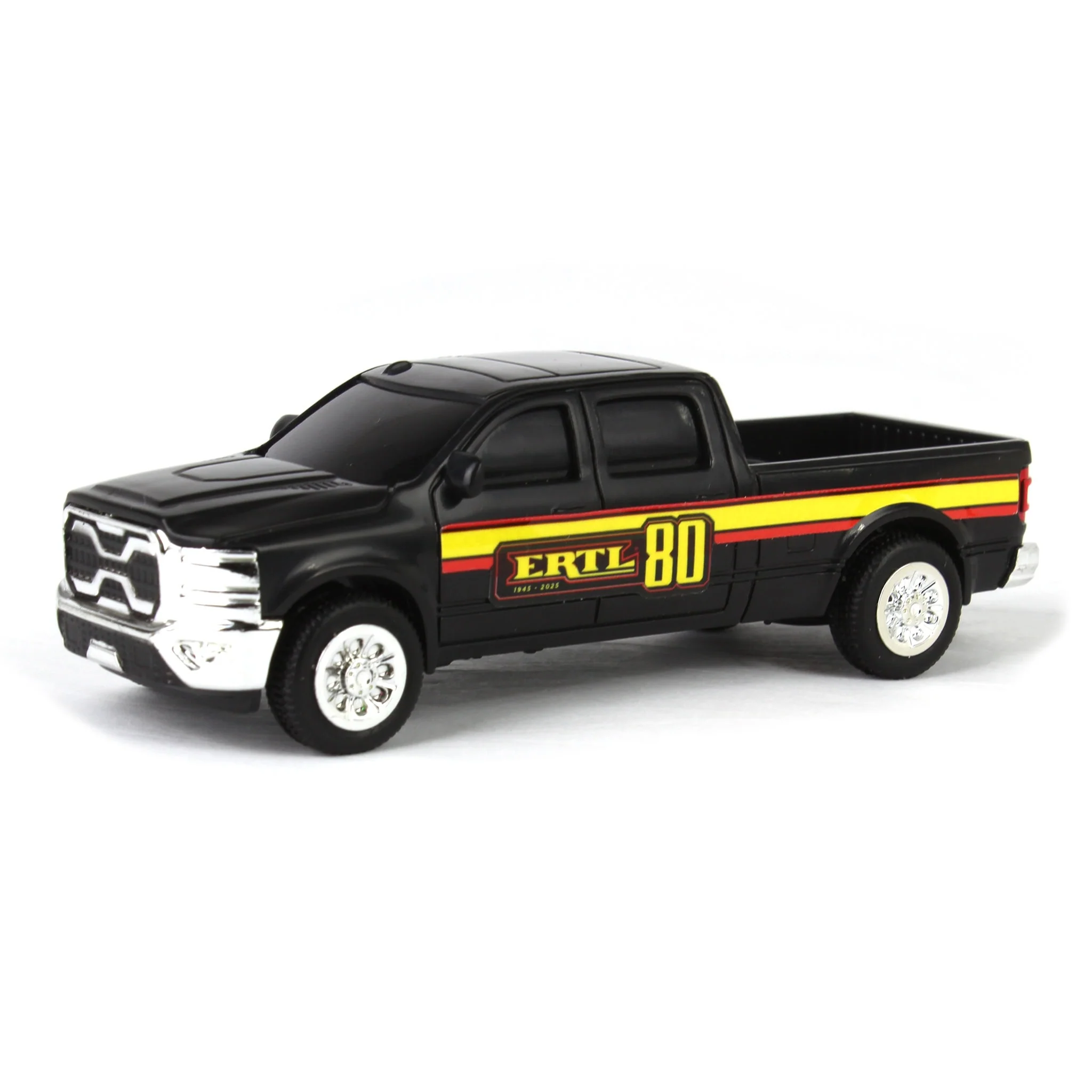 1/64 ERTL 80th Anniversary Pulling Tractor with Pickup Truck & Trailer - Image 8