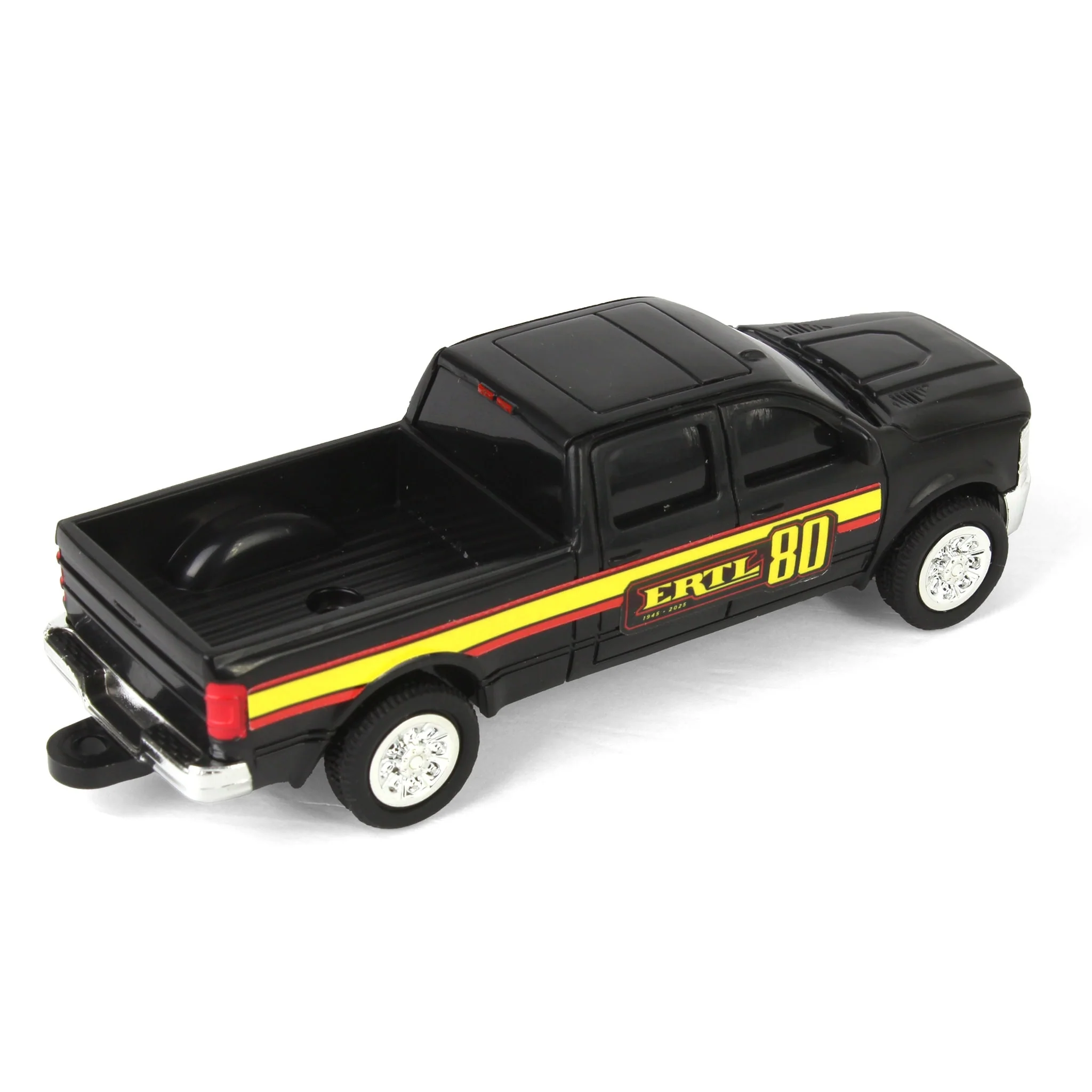 1/64 ERTL 80th Anniversary Pulling Tractor with Pickup Truck & Trailer - Image 9