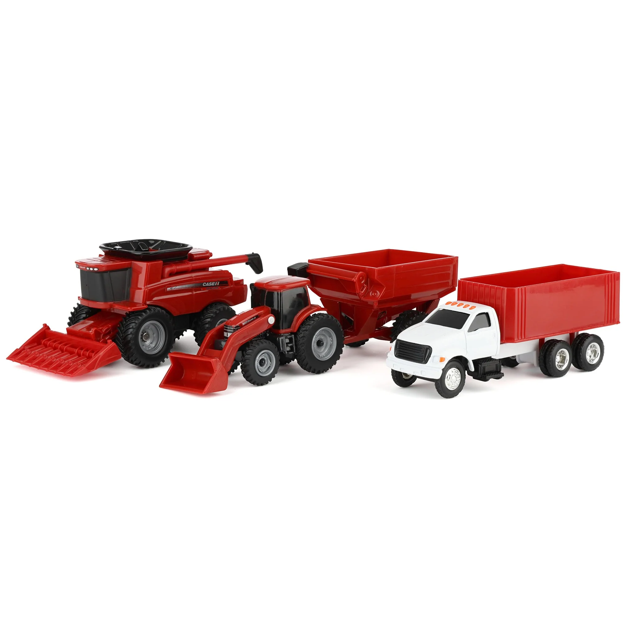 1/64 ERTL Collect N Play Case IH Harvest 4 Piece Set