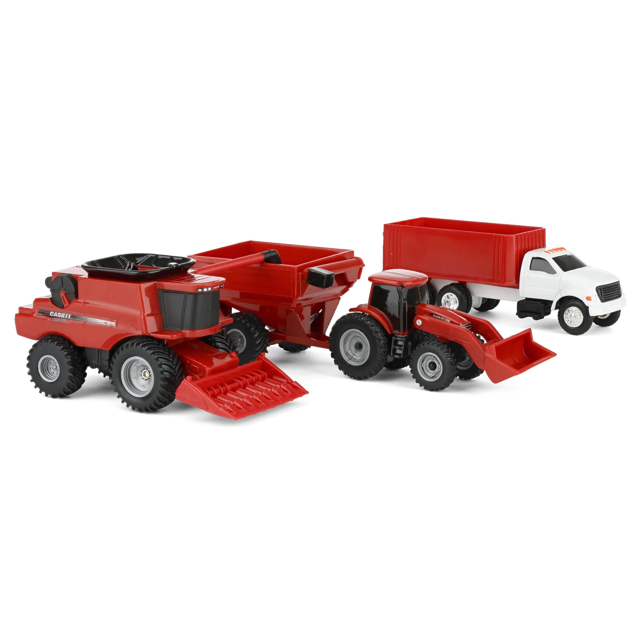 1/64 ERTL Collect N Play Case IH Harvest 4 Piece Set - Image 2
