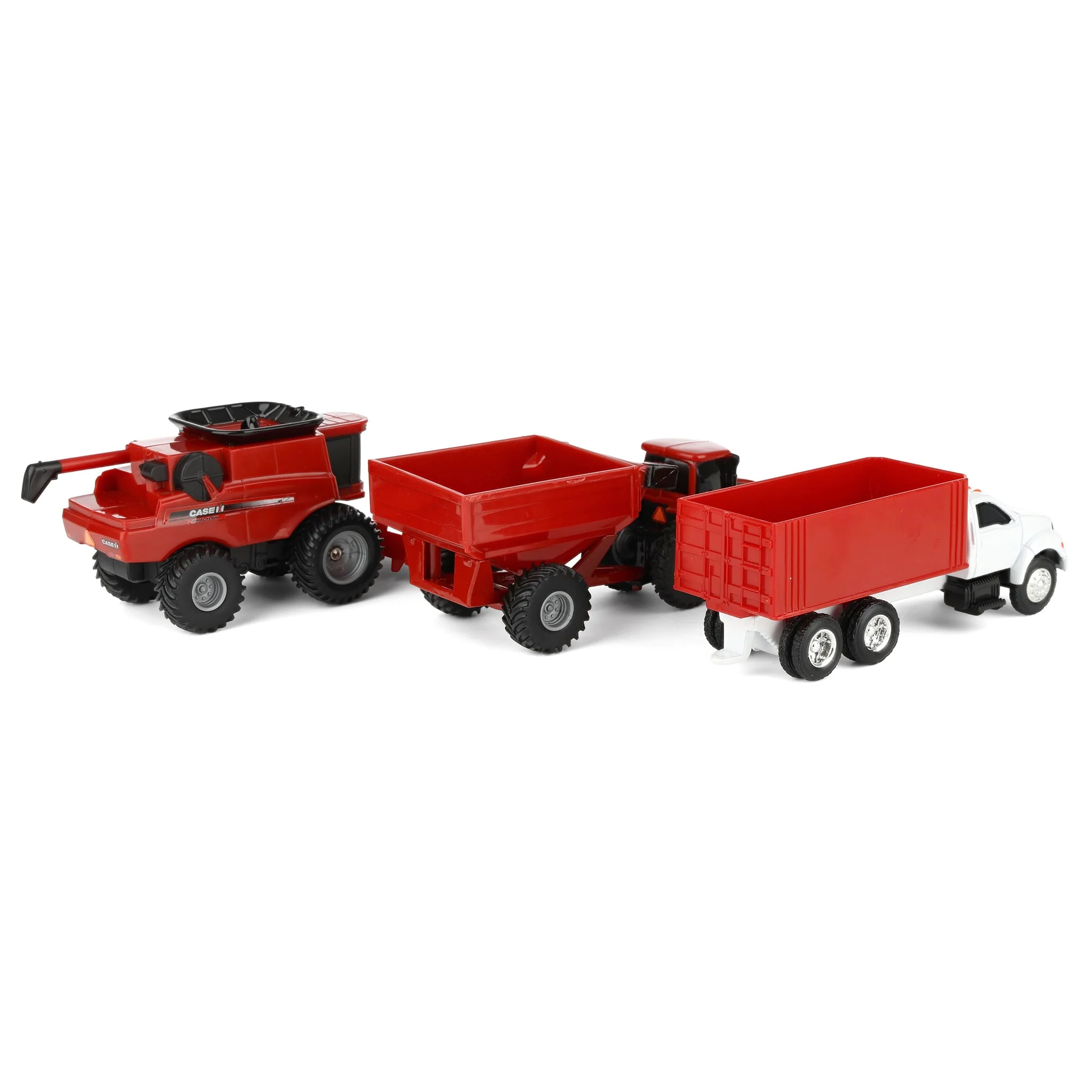 1/64 ERTL Collect N Play Case IH Harvest 4 Piece Set - Image 8