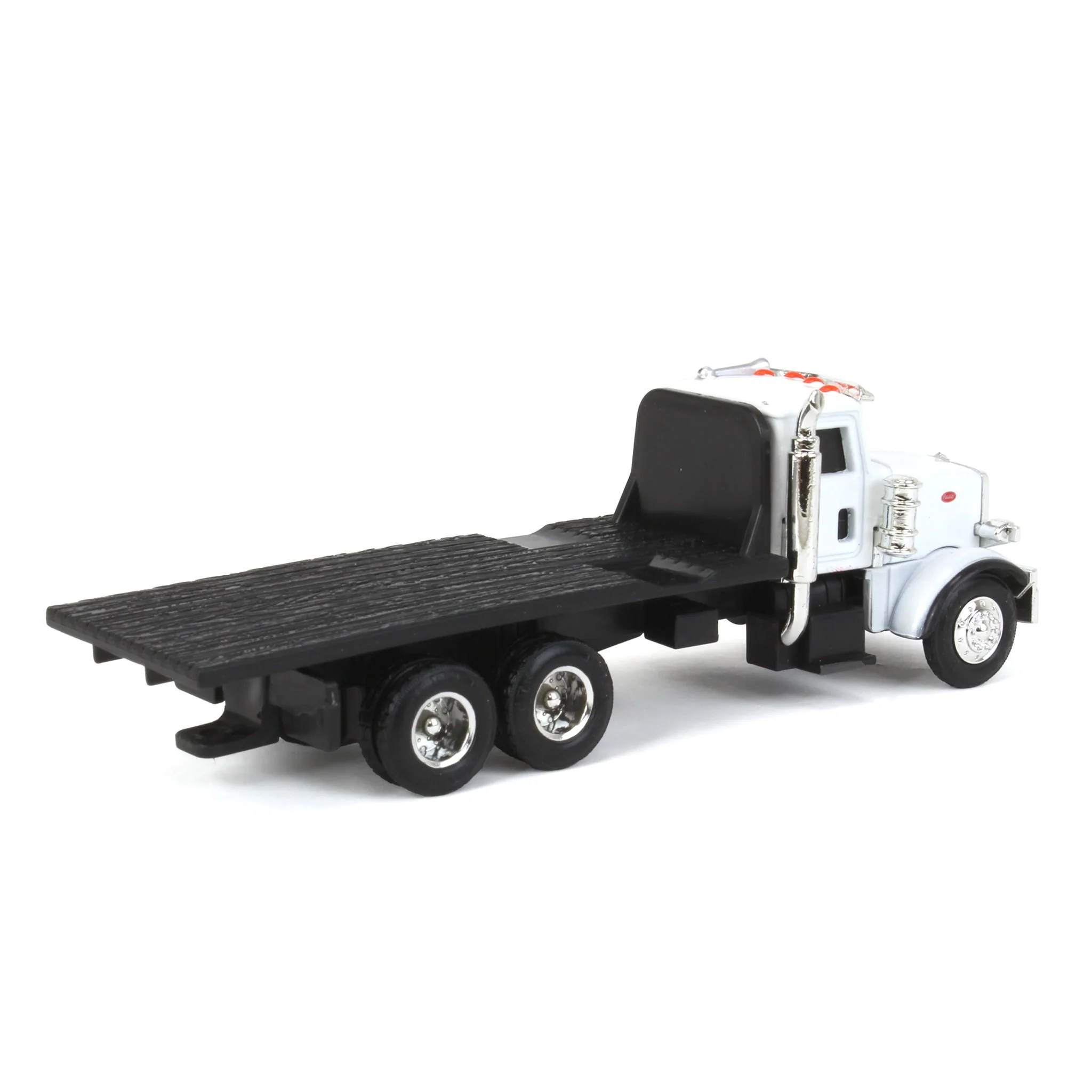 1/64 ERTL Collect N Play Peterbilt Flatbed Truck - Image 3