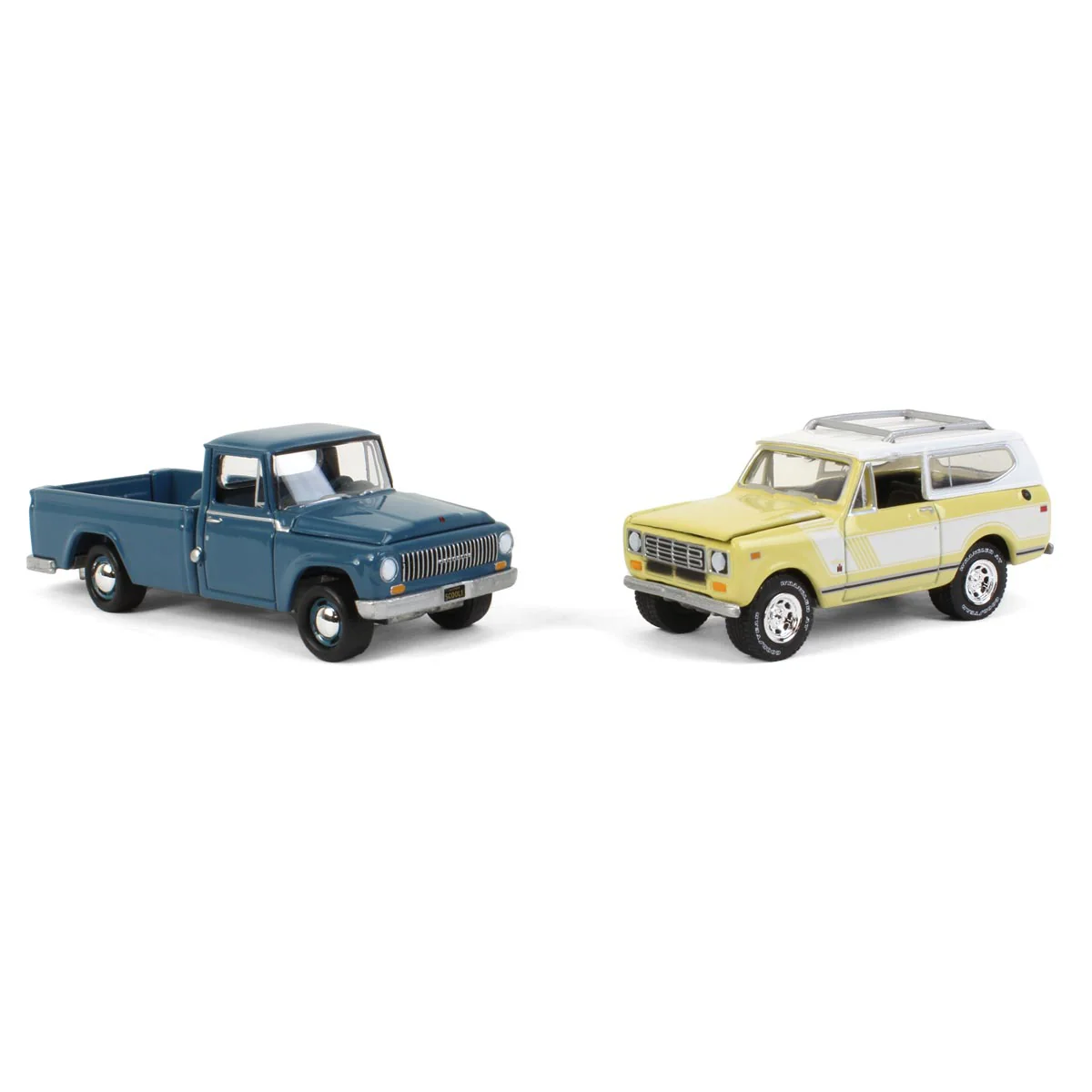 1/64 1965 International 1200 Pickup Truck with 1979 International Scout SUV, Exclusive Limited Edition - Image 2