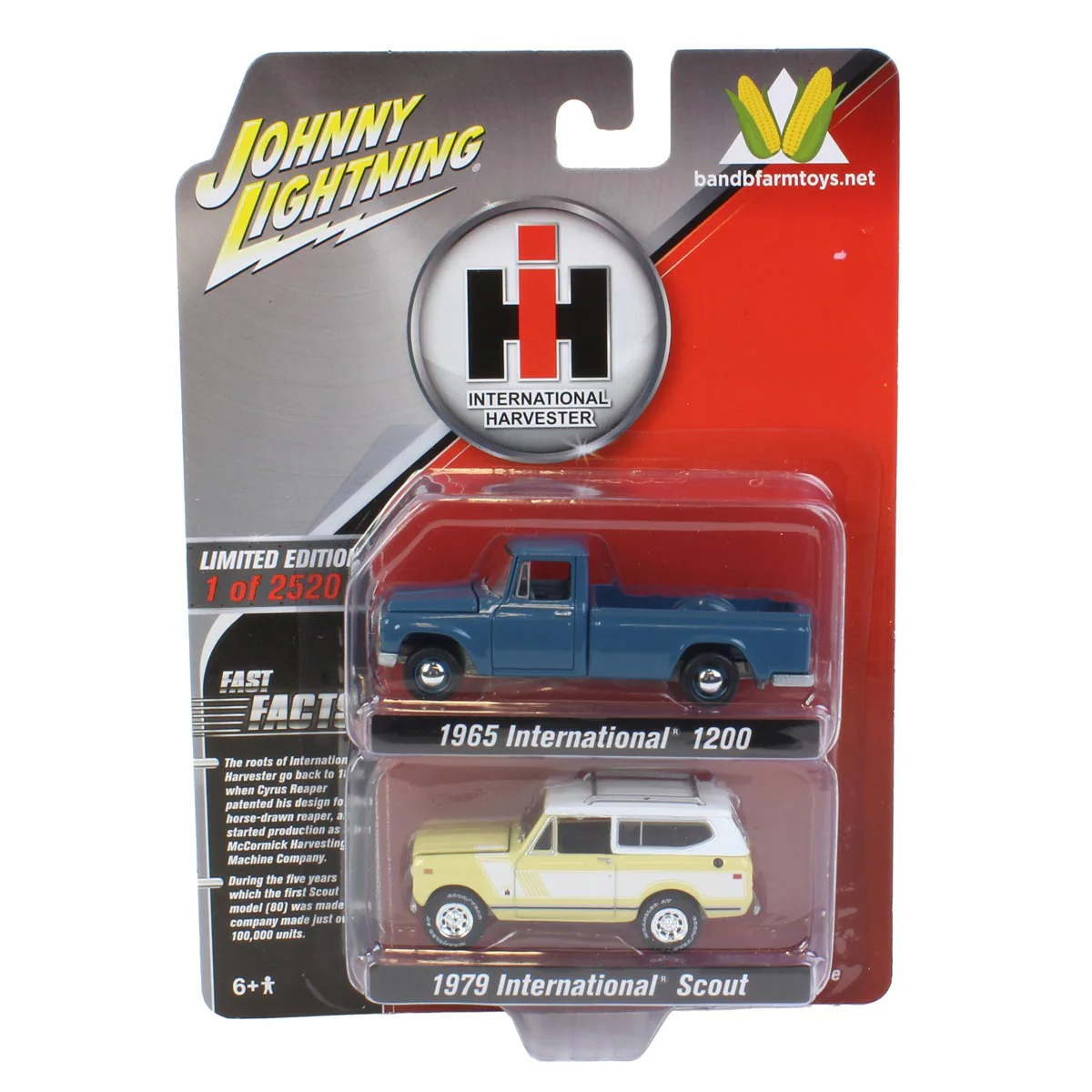 1/64 1965 International 1200 Pickup Truck with 1979 International Scout SUV, Exclusive Limited Edition - Image 6