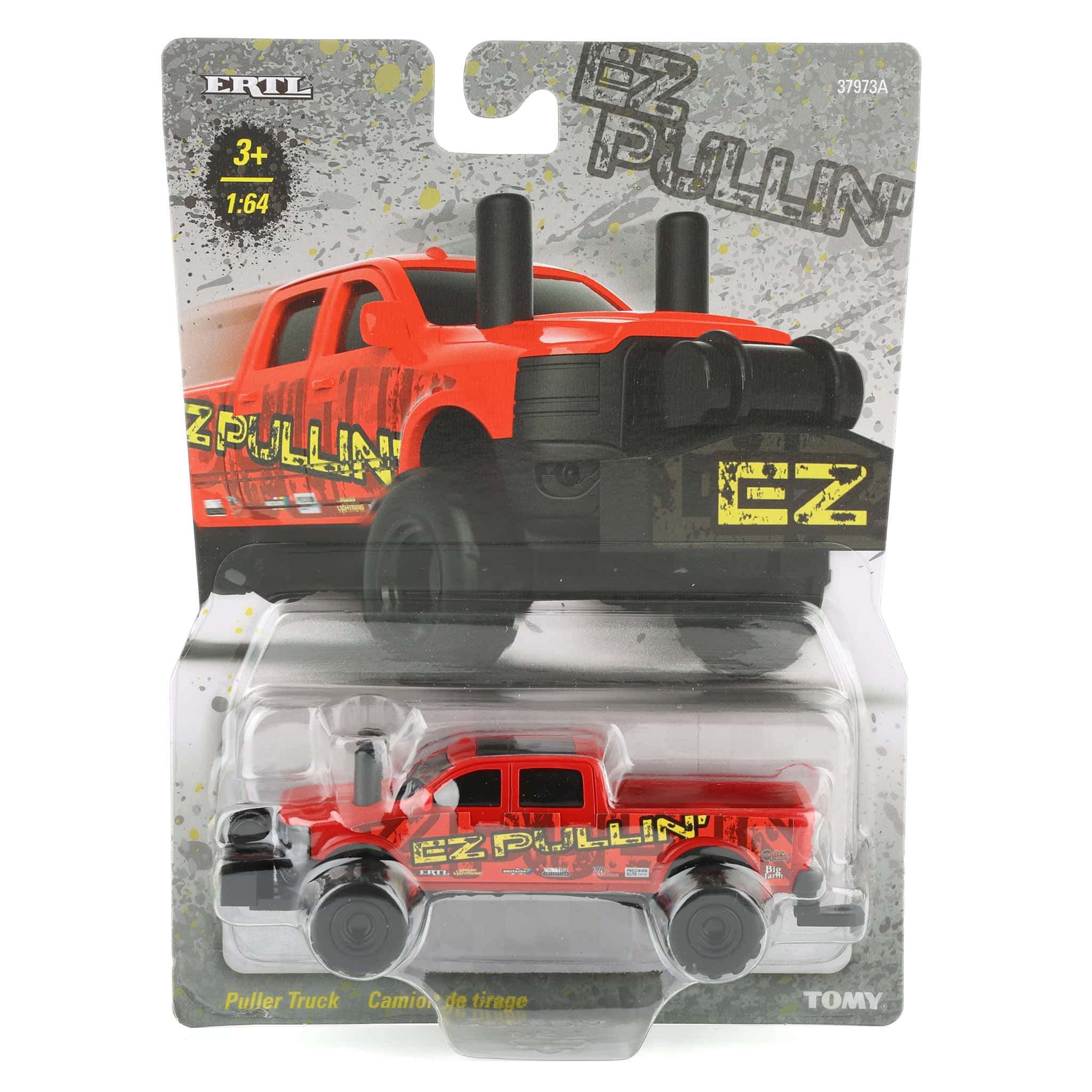 1/64 "EZ Pullin'" Red Pulling Truck by ERTL - Image 7