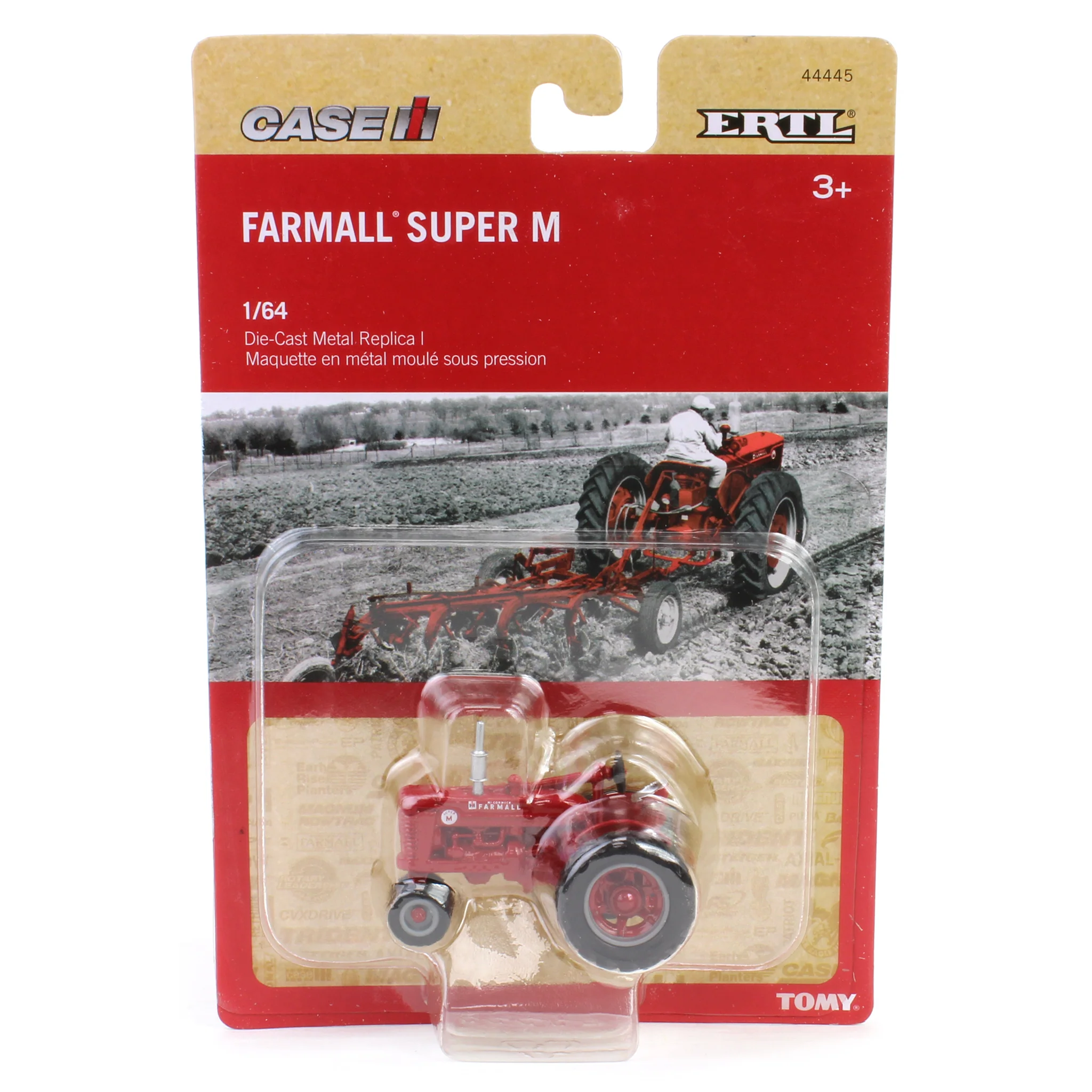 1/64 Farmall Super M Tractor with Narrow Front, ERTL Replica Play - Image 5