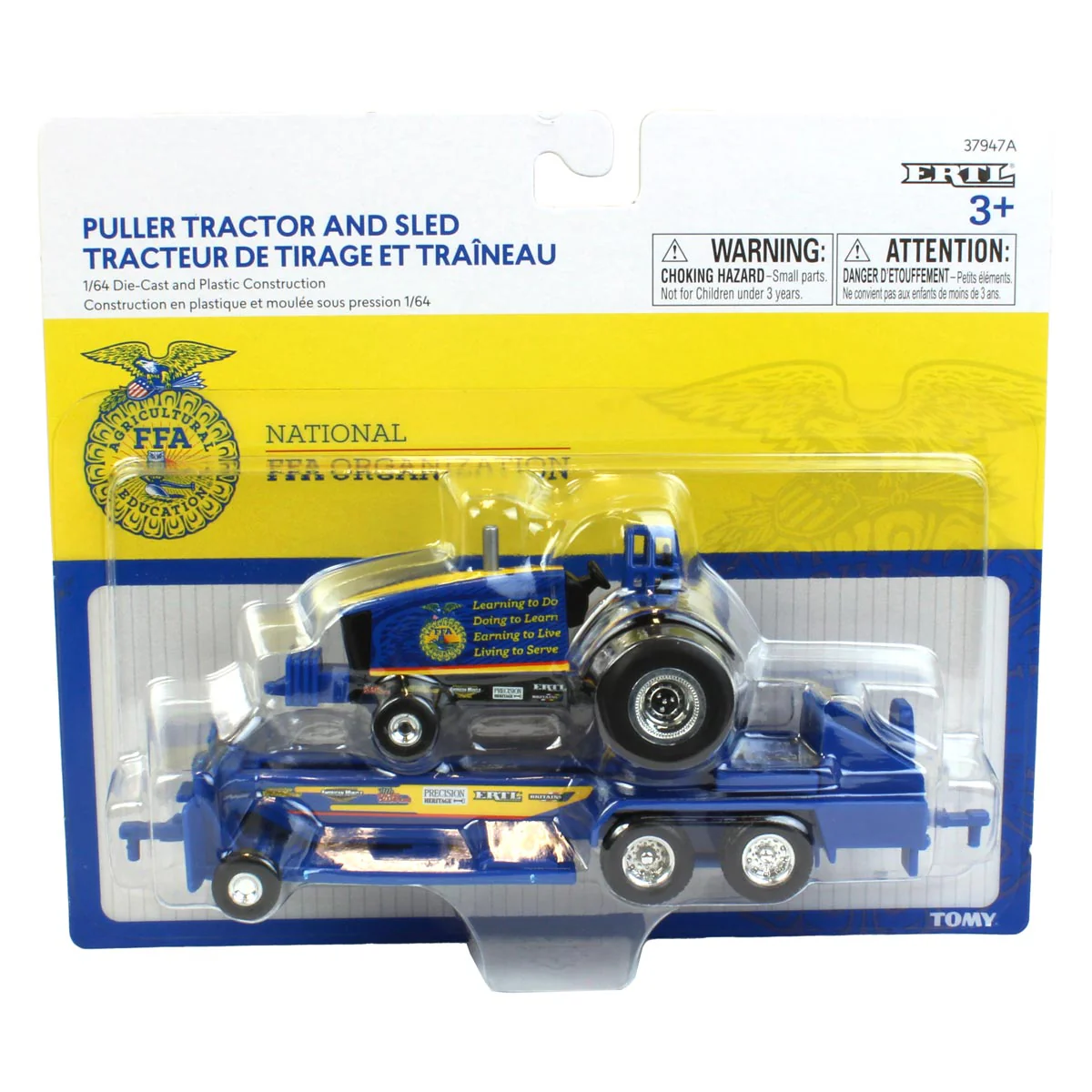 1/64 FFA "Learning to Do" Pulling Tractor & Sled - Image 5