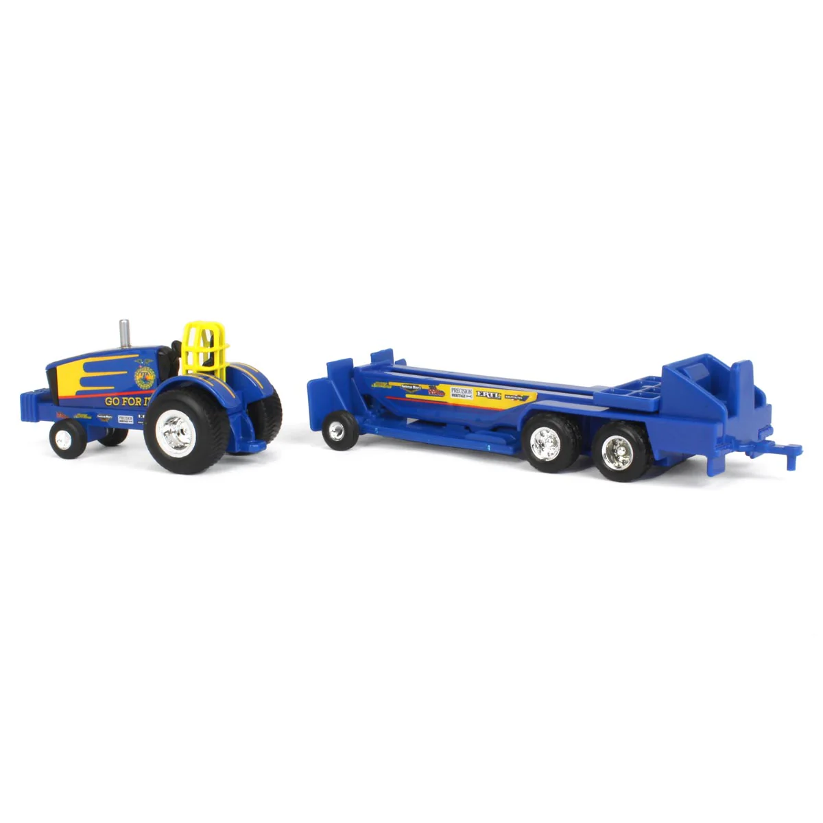 1/64 FFA "Go For It!" Pulling Tractor & Sled - Image 4