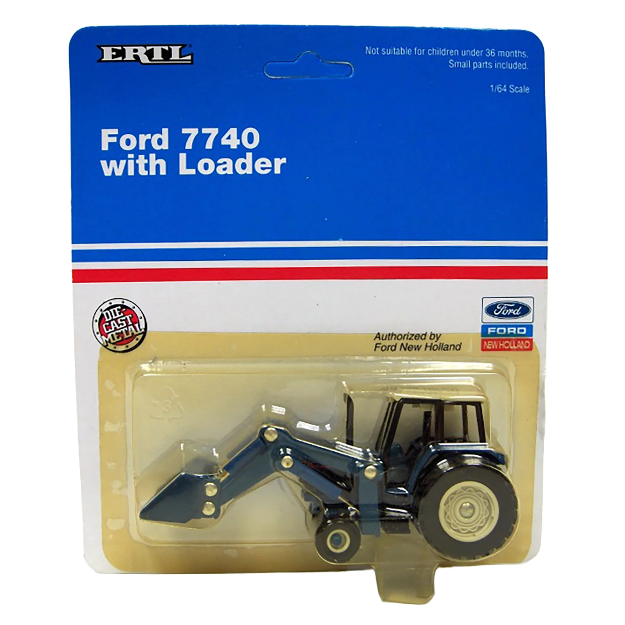 1/64 Ford 7740 with Loader by ERTL