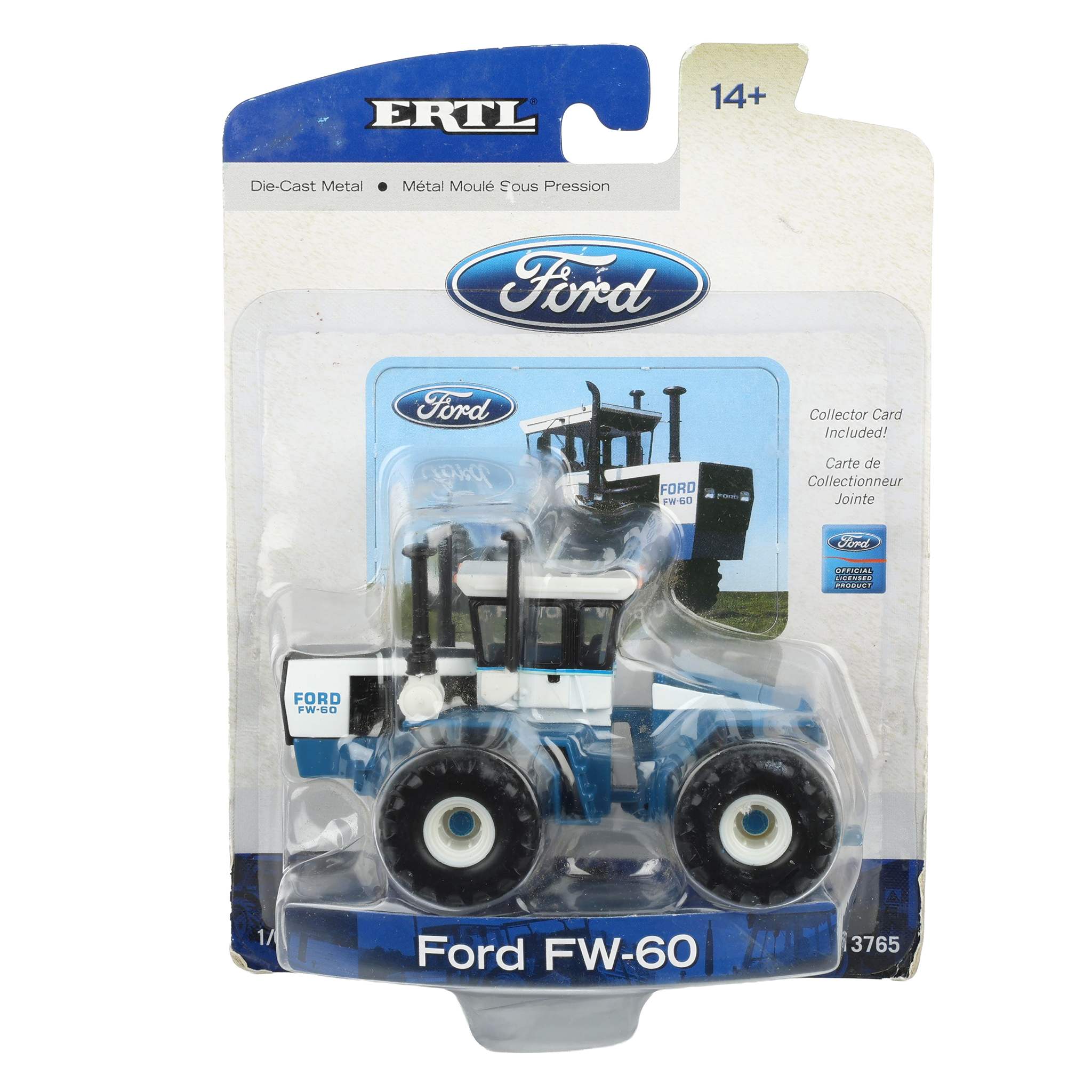 1/64 Ford FW-60 Series IV 4WD Tractor with Duals by ERTL - Image 7