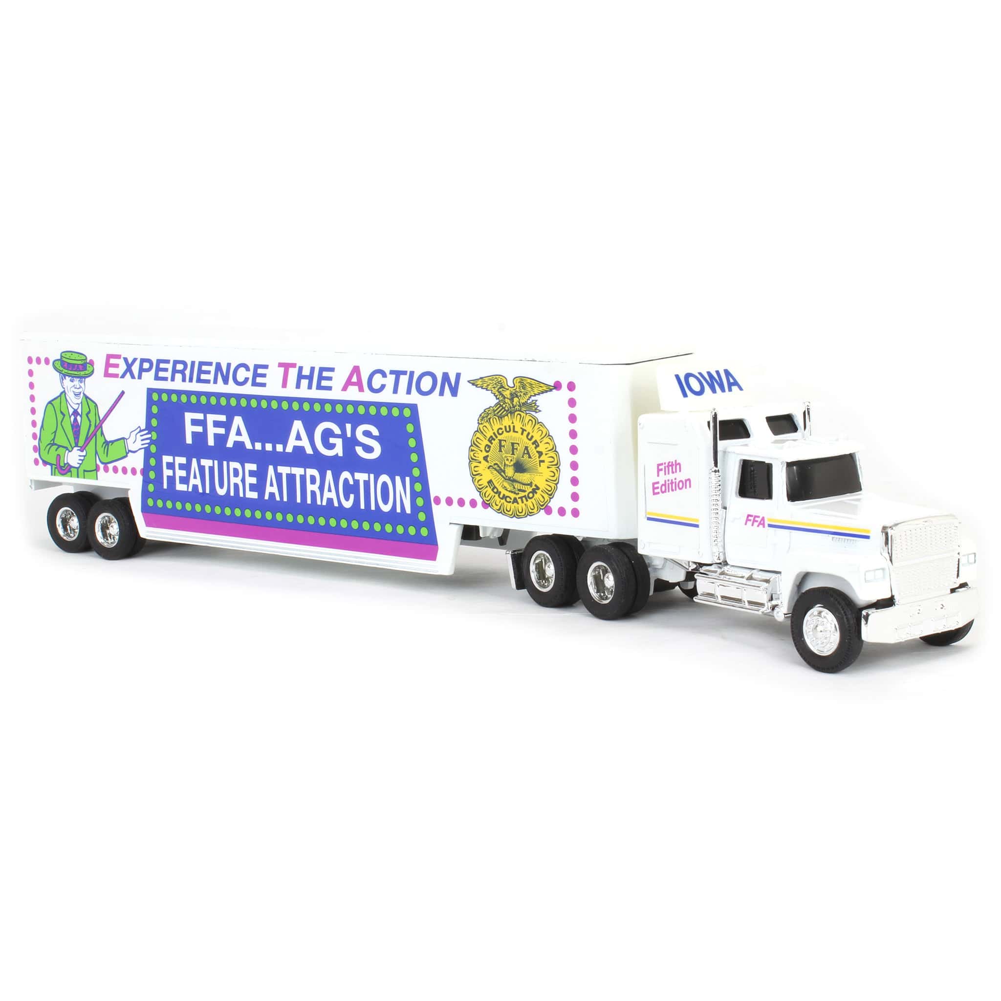 1/64 Ford LTL9000 with Sleeper, Iowa FFA, Fifth Edition 1992-1993 - Image 2