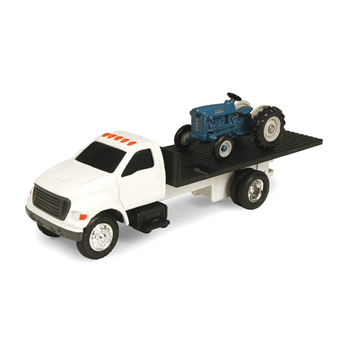 1/64 Ford Rollback Dealer Truck with Ford 2000 Wide Front Tractor by ERTL