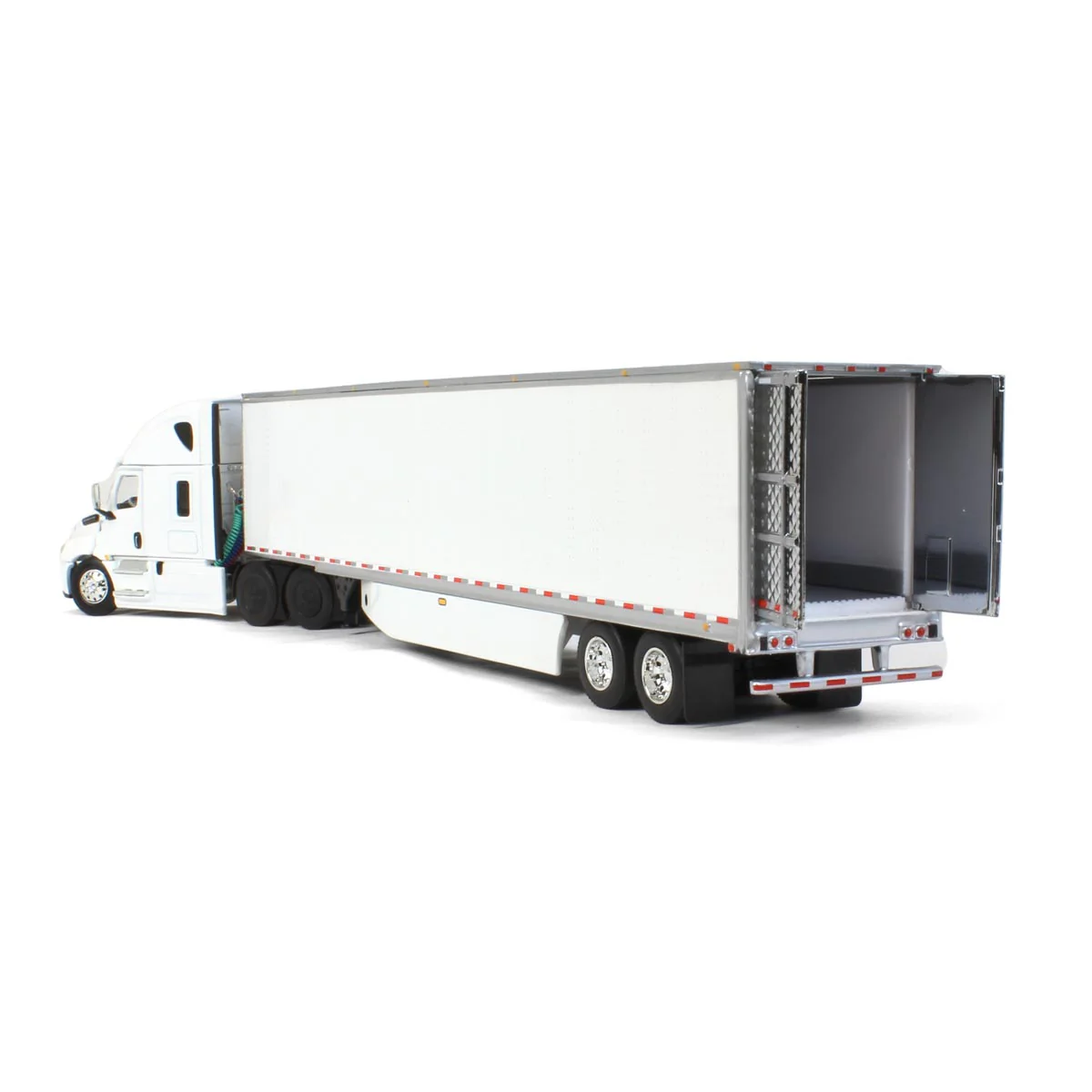 1/64 2018 Freightliner Cascadia Semi Truck with Sleeper Cab & 53ft Utility Trailer & Carrier Reefer, DCP by First Gear - Image 4