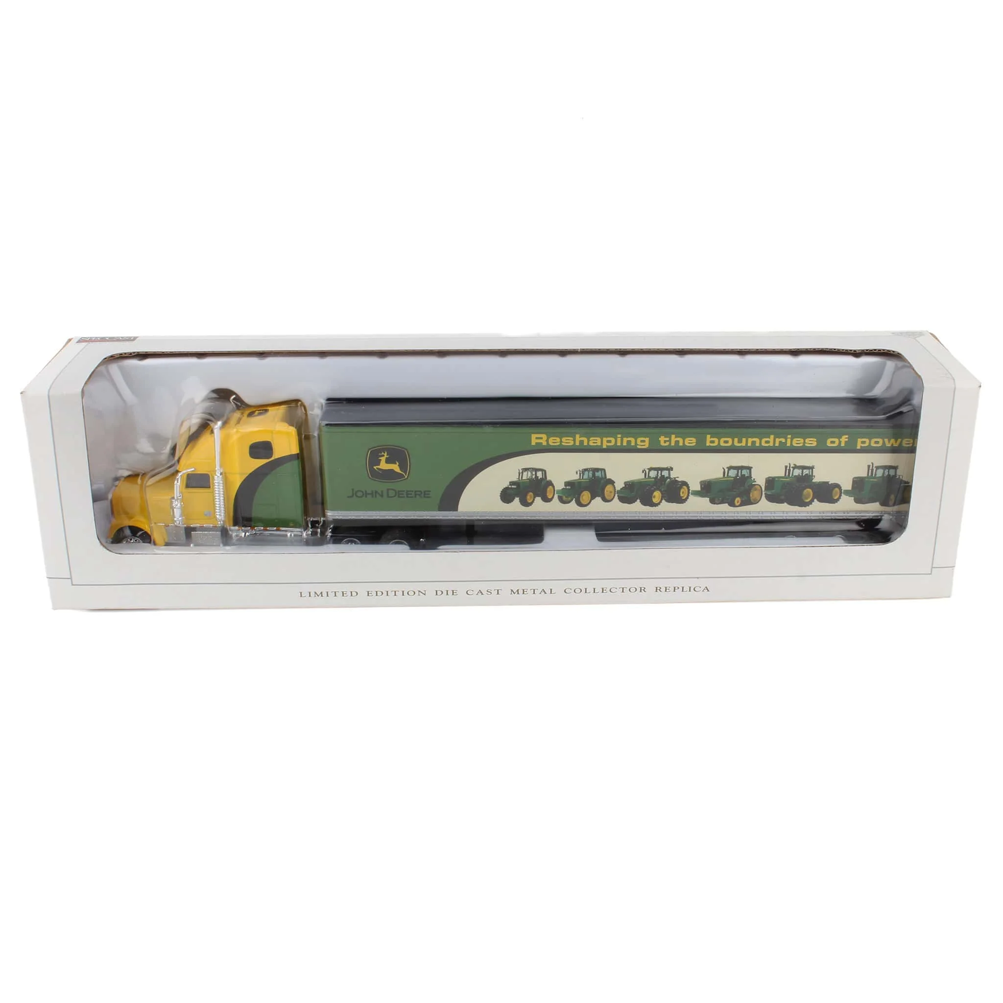 1/64 Freightliner Classic XL John Deere Semi Truck, "Reshaping the Boundries of Power" by SpecCast