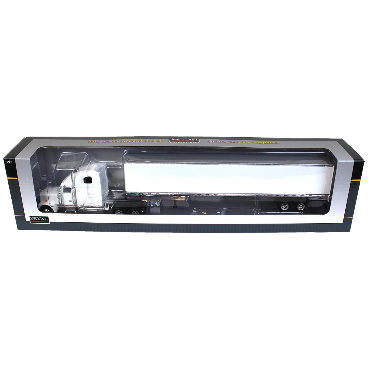 1/64 Freightliner Classic XL Semi Truck & Box Trailer with Single Rear Door by SpecCast - Image 5