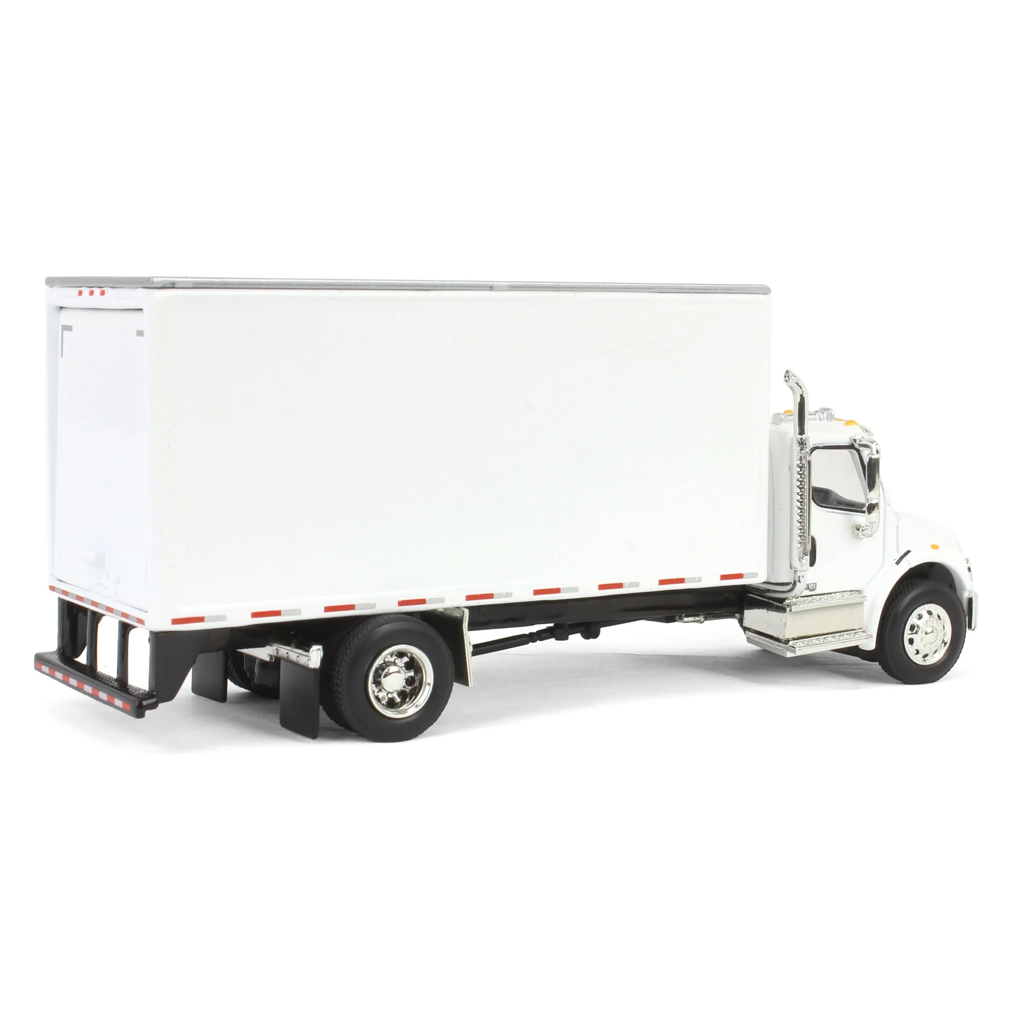 1/64 Freightliner M2 Van Box Truck, Blank White - Image 3