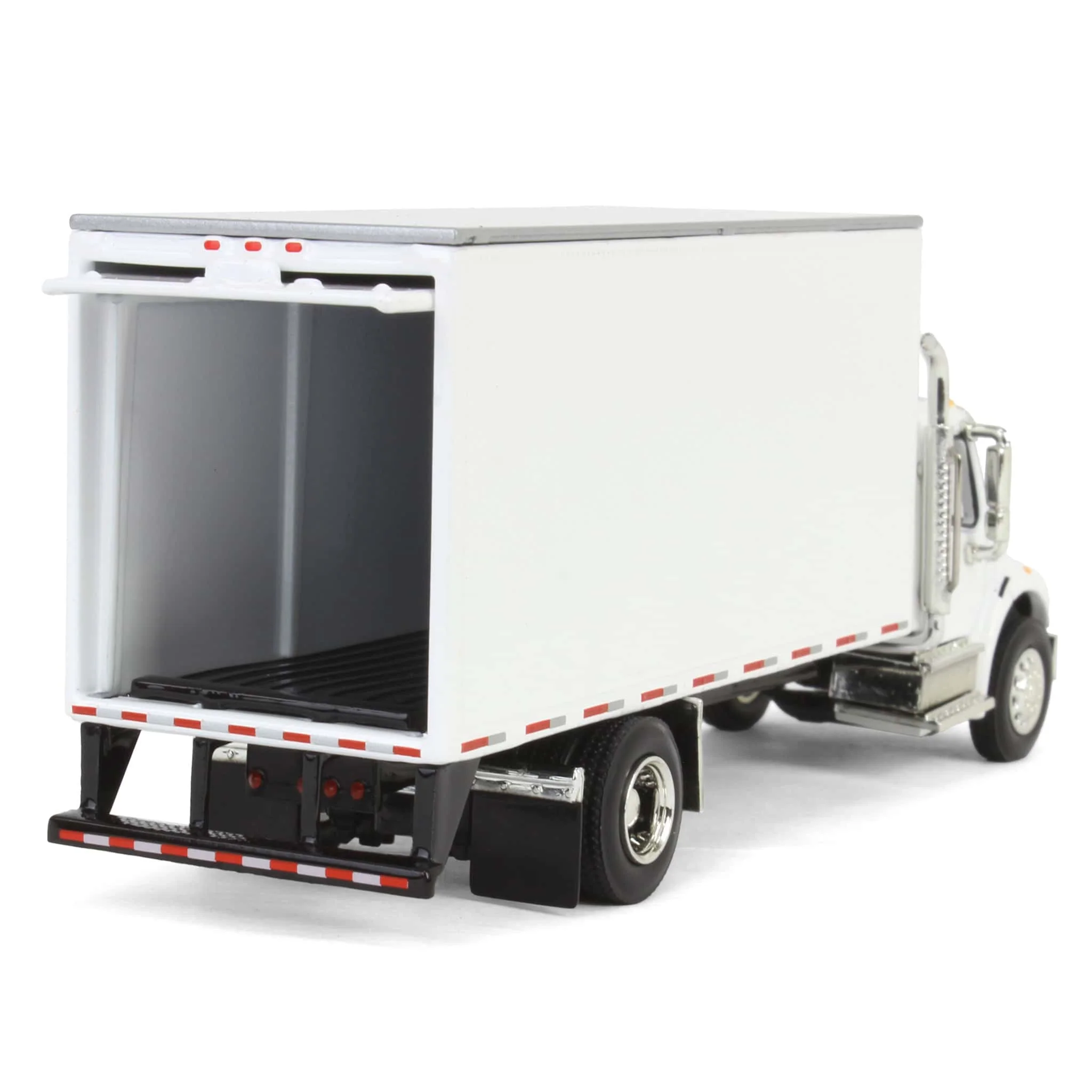 1/64 Freightliner M2 Van Box Truck, Blank White - Image 5