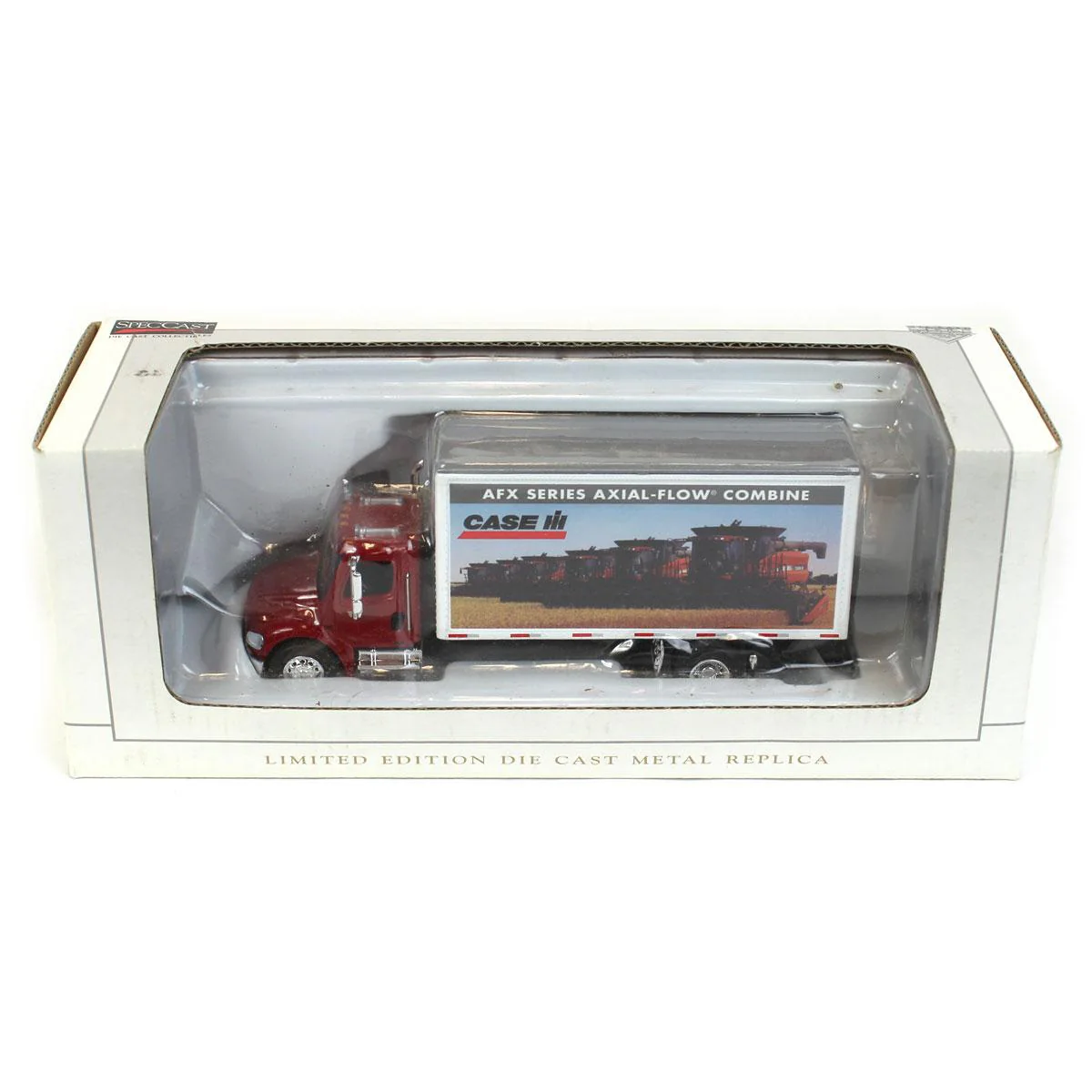 1/64 Freightliner M2 Van Truck, Case IH AFX Combines by SpecCast - Image 2