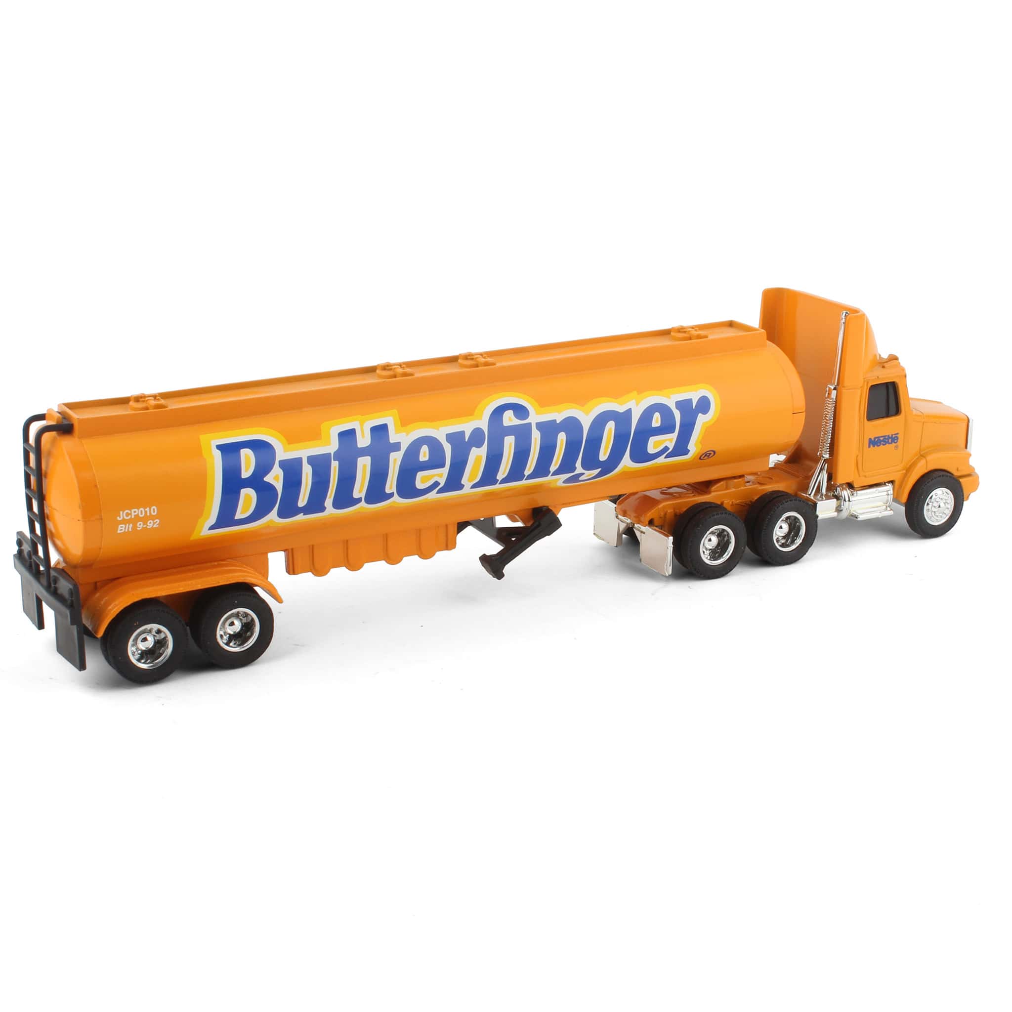 1/64 GMC White Conventional Nestle Butterfinger Candy Tanker Truck by ERTL - Image 2