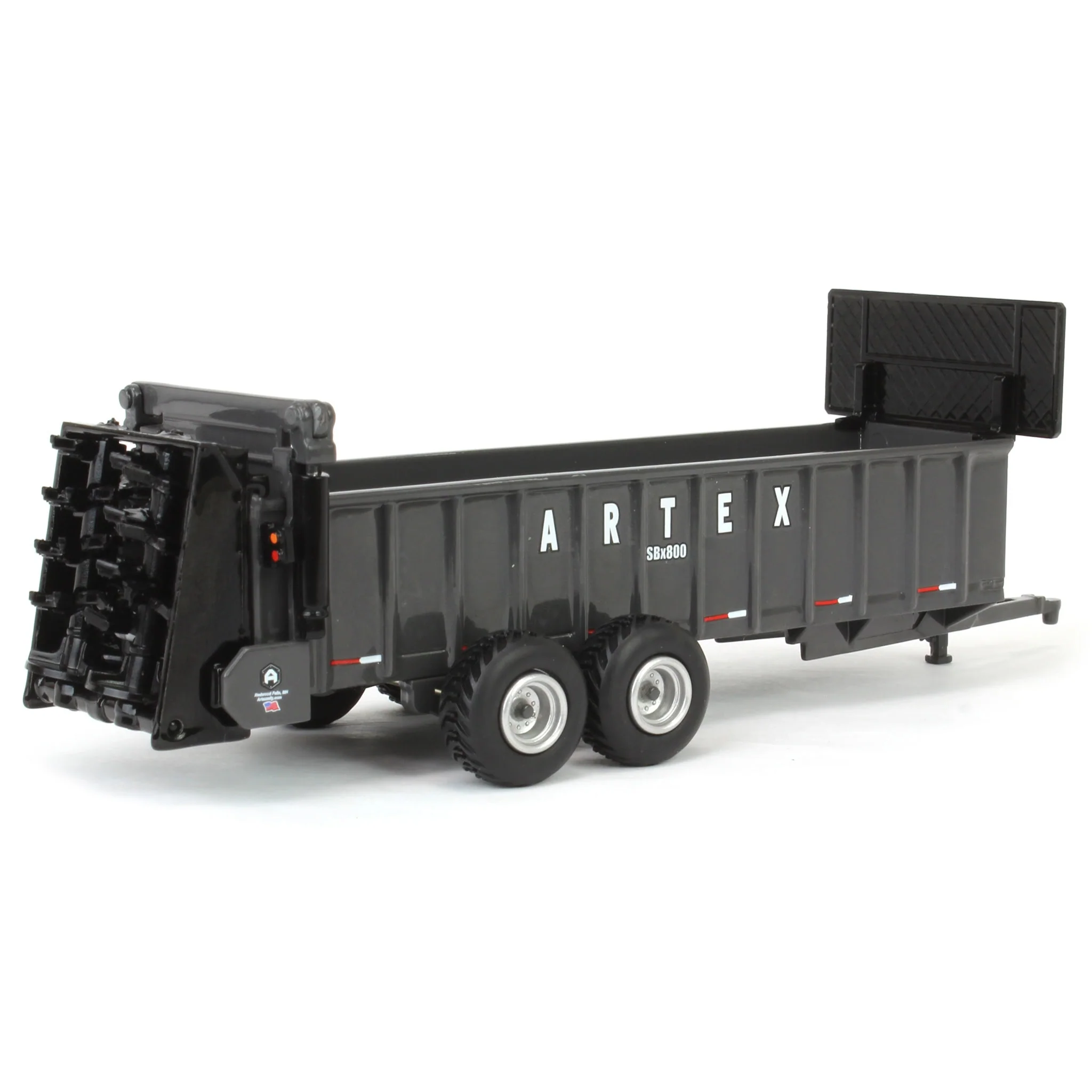 1/64 Gray Artex SBX800 Spreader with Tandem Axle by SpecCast - Image 3
