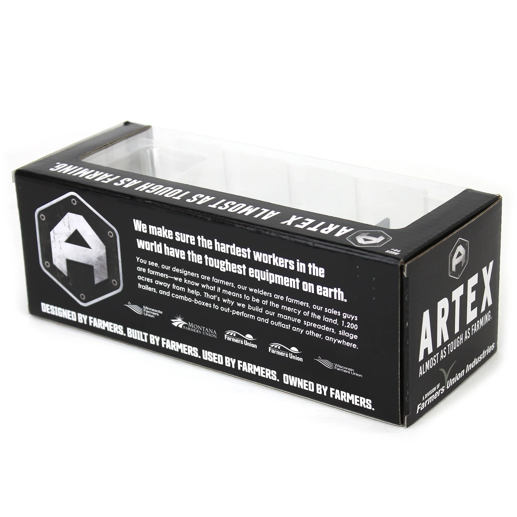 1/64 Gray Artex SBX800 Spreader with Tandem Axle by SpecCast - Image 7
