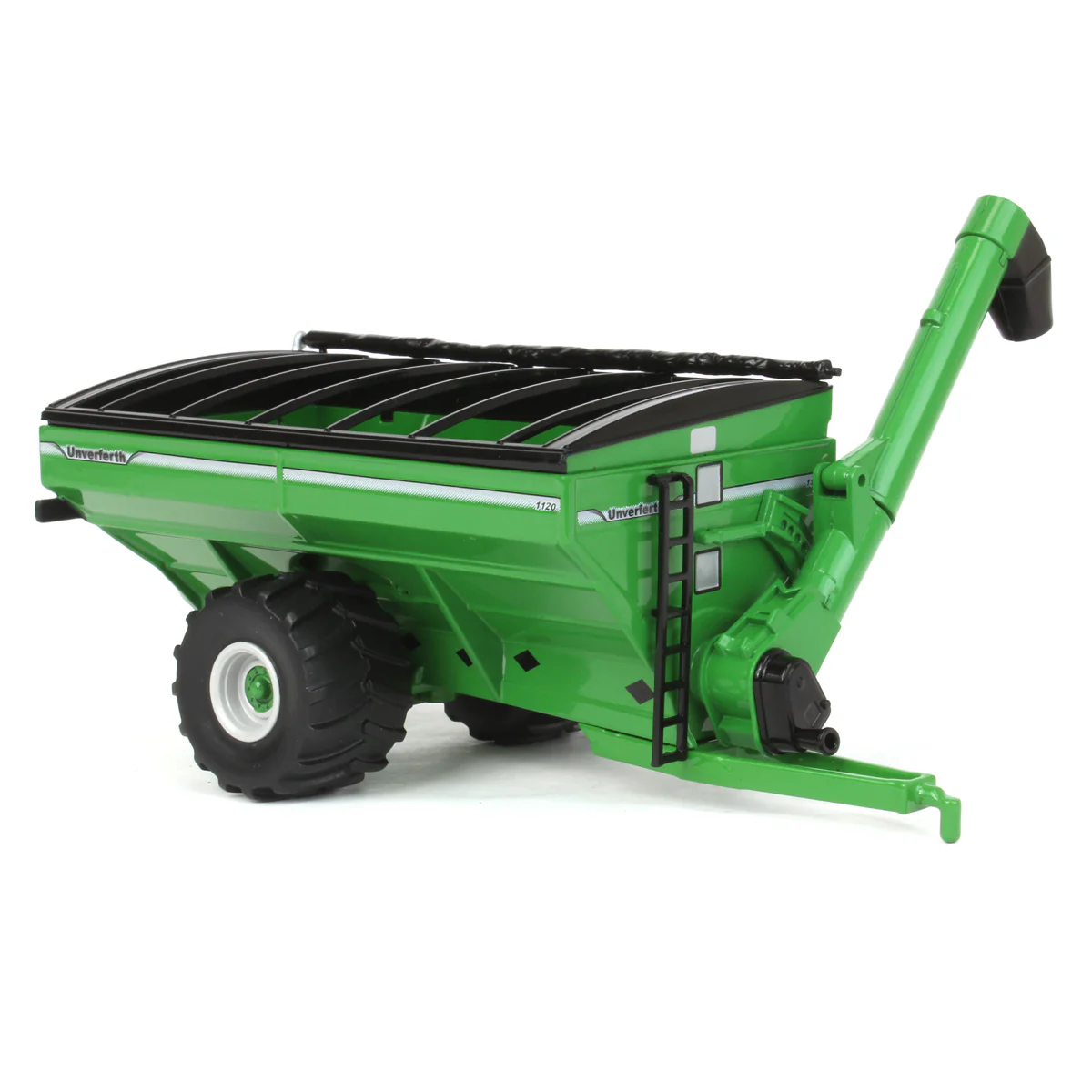 1/64 Unverferth 1120 Grain Cart with Flotation Tires by SpecCast, Green - Image 2