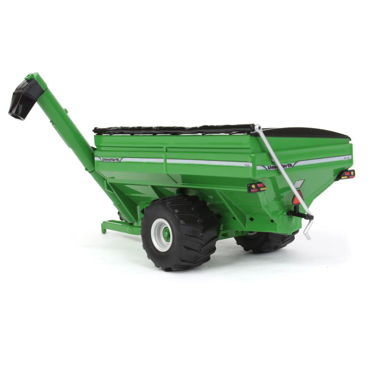 1/64 Unverferth 1120 Grain Cart with Flotation Tires by SpecCast, Green - Image 4