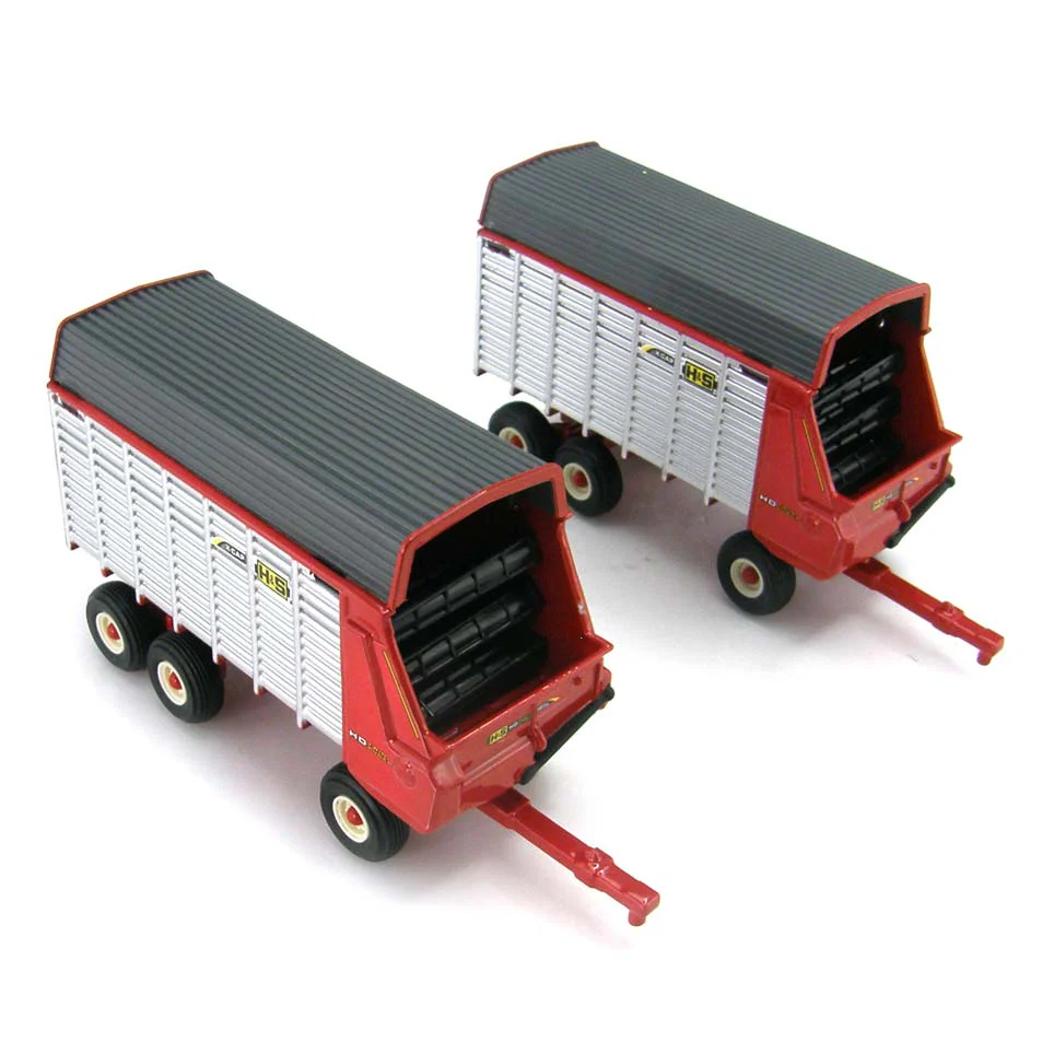 1/64 H&S 16-Foot Diecast Forage Wagon Set, Helle Farm Equipment 30th Anniversary by ERTL - Image 2
