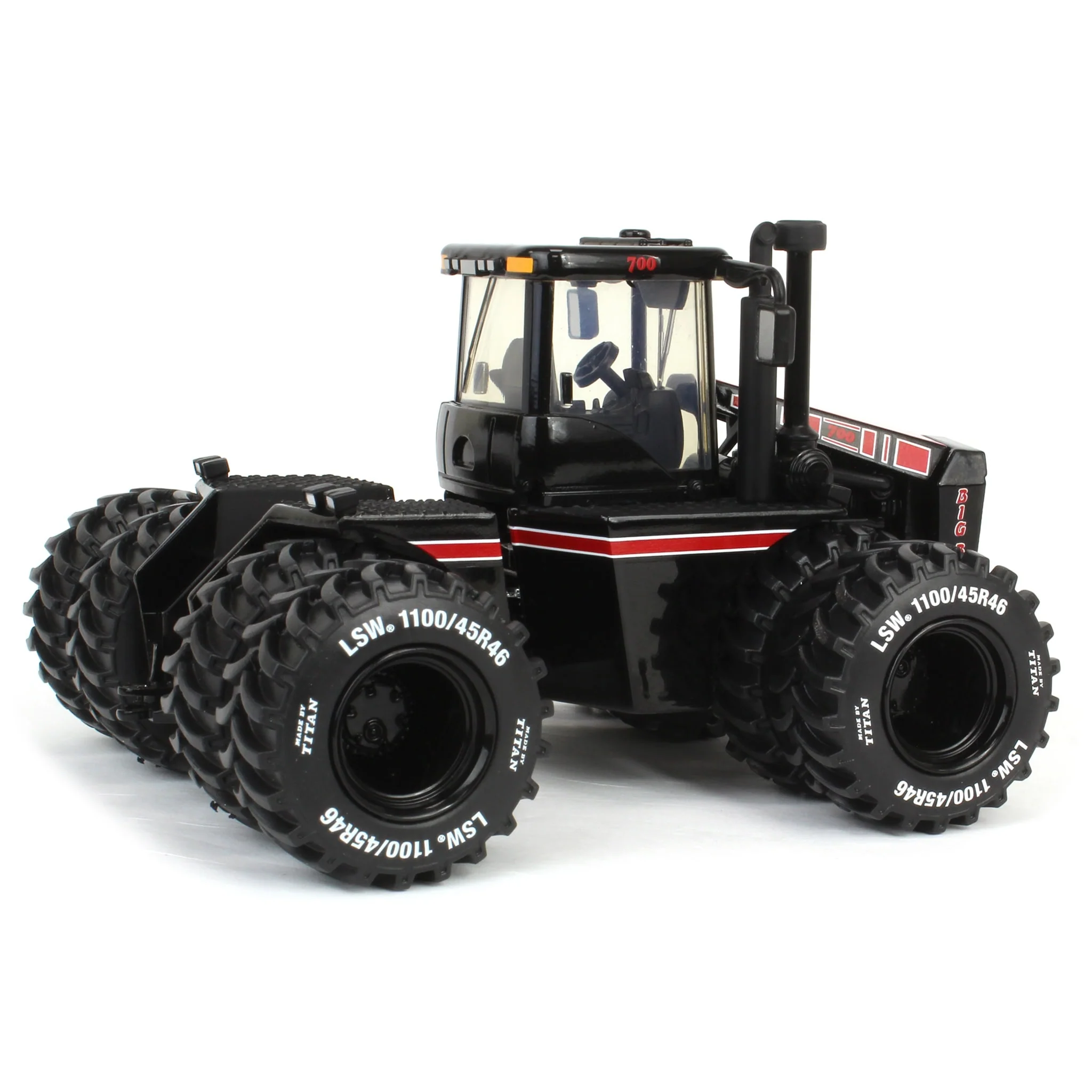 Las Vegas AG Black Version ~ 1/64 Big Bud 700 Tractor with Titan Goodyear LSW Dual Tires by First Gear - Image 3