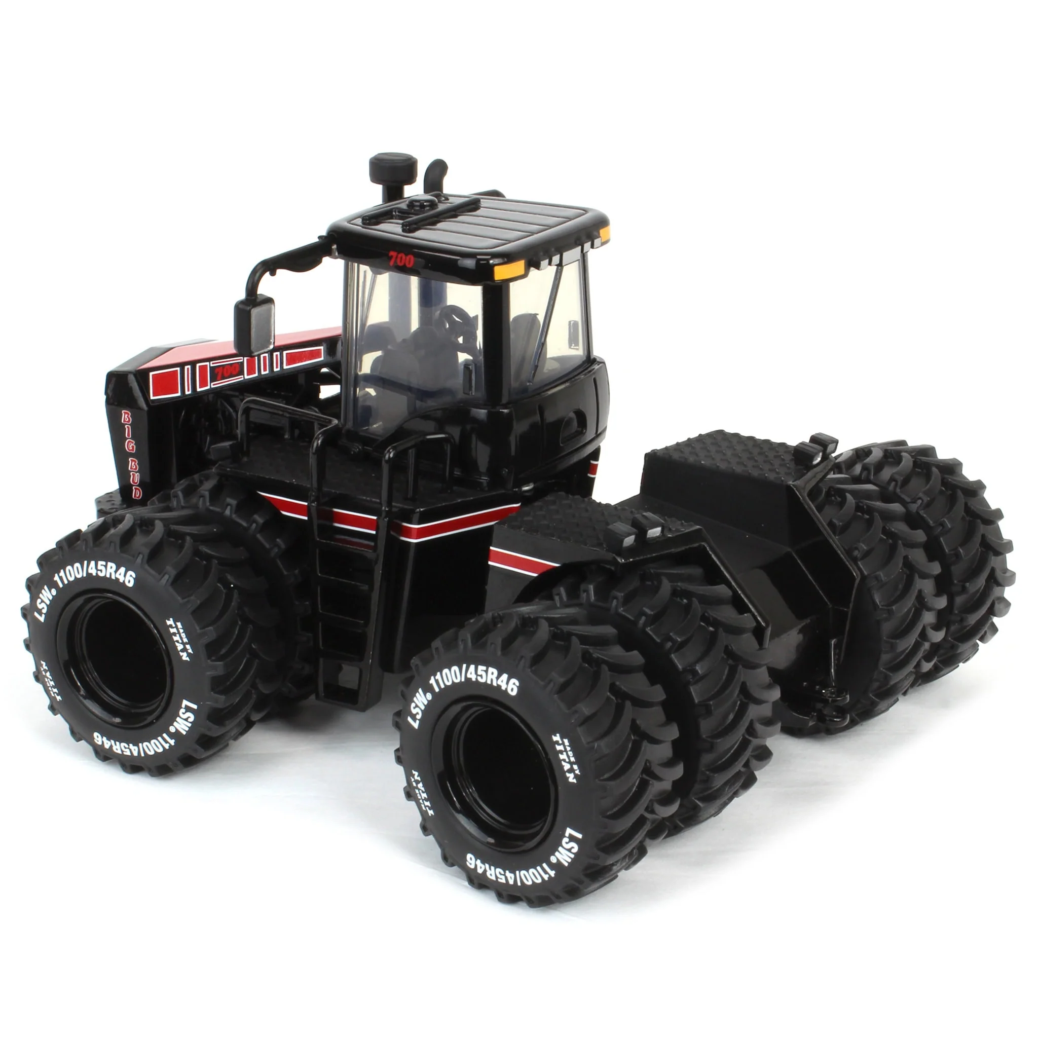 Las Vegas AG Black Version ~ 1/64 Big Bud 700 Tractor with Titan Goodyear LSW Dual Tires by First Gear - Image 4