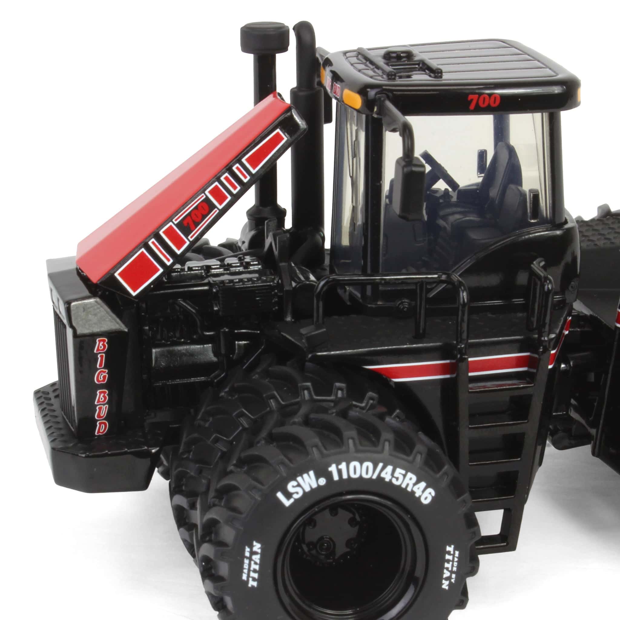Las Vegas AG Black Version ~ 1/64 Big Bud 700 Tractor with Titan Goodyear LSW Dual Tires by First Gear - Image 9