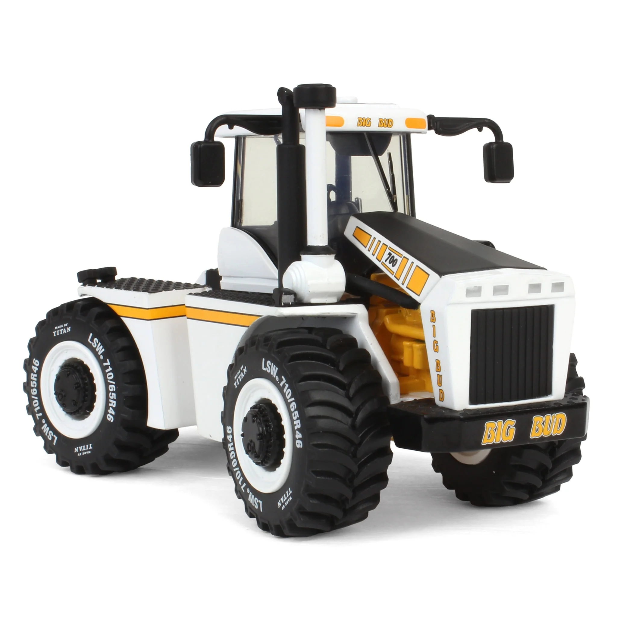 Las Vegas White CE Version ~ 1/64 Big Bud 700 Tractor with Titan Goodyear LSW Tires - Image 2