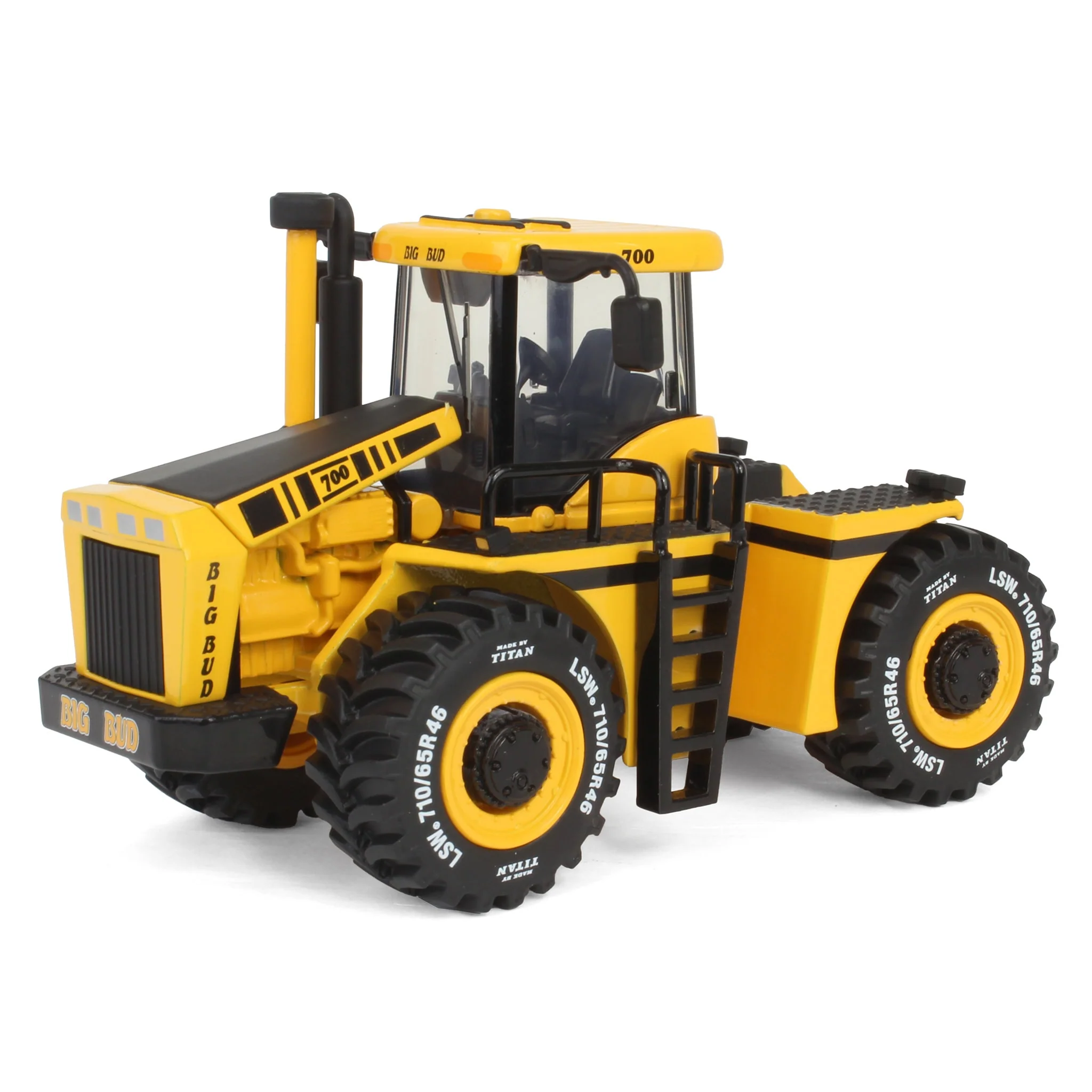 Las Vegas Yellow CE Construction Version ~ 1/64 Big Bud 700 Tractor with Titan Goodyear LSW Tires by First Gear