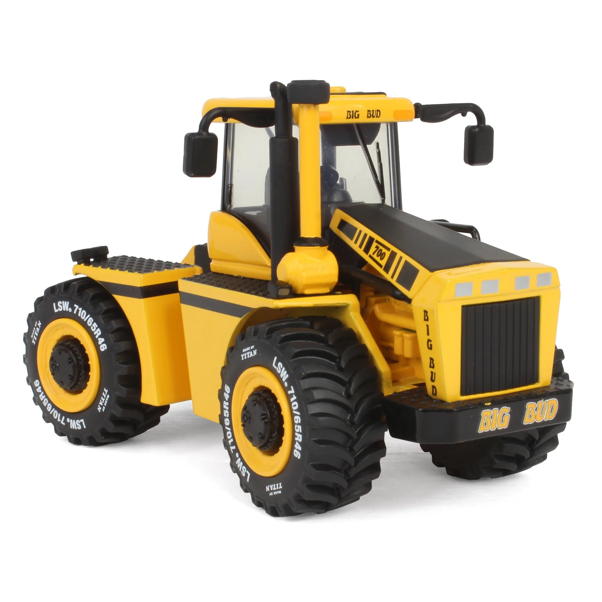 Las Vegas Yellow CE Construction Version ~ 1/64 Big Bud 700 Tractor with Titan Goodyear LSW Tires by First Gear - Image 2
