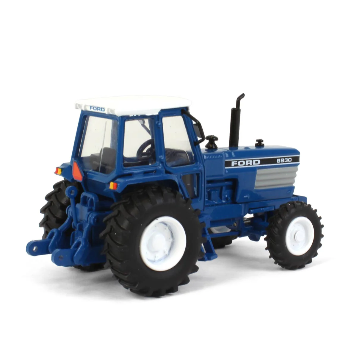 1/64 Ford 8830 Tractor with Gray Grille & MFD by SpecCast - Image 3
