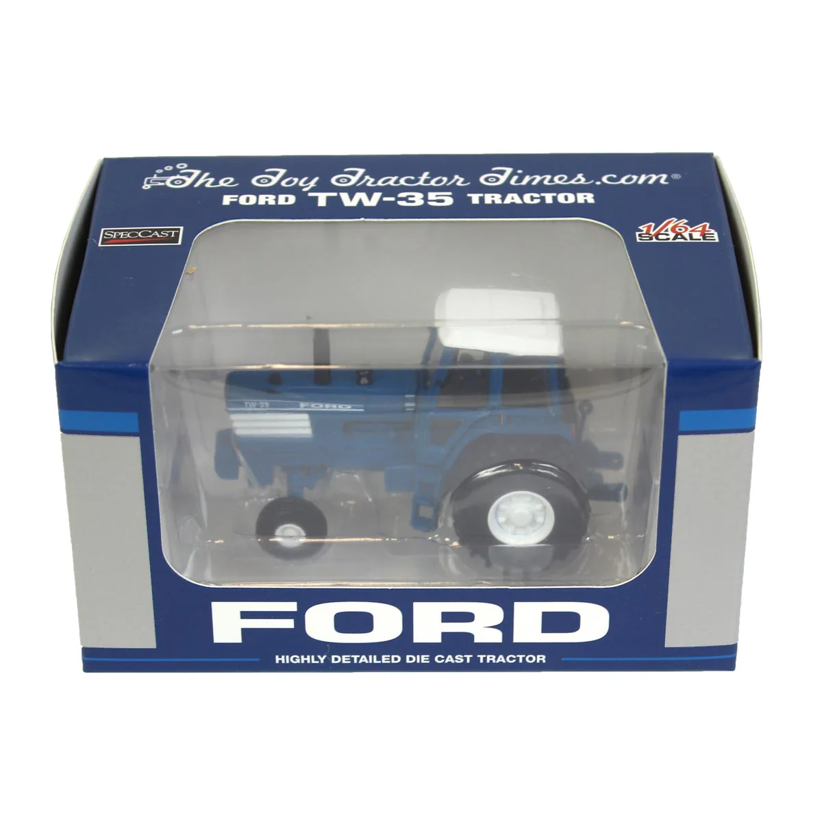 1/64 Ford TW-35 2WD Tractor with Cab & Duals by SpecCast, Toy Tractor Times Limited Edition - Image 5