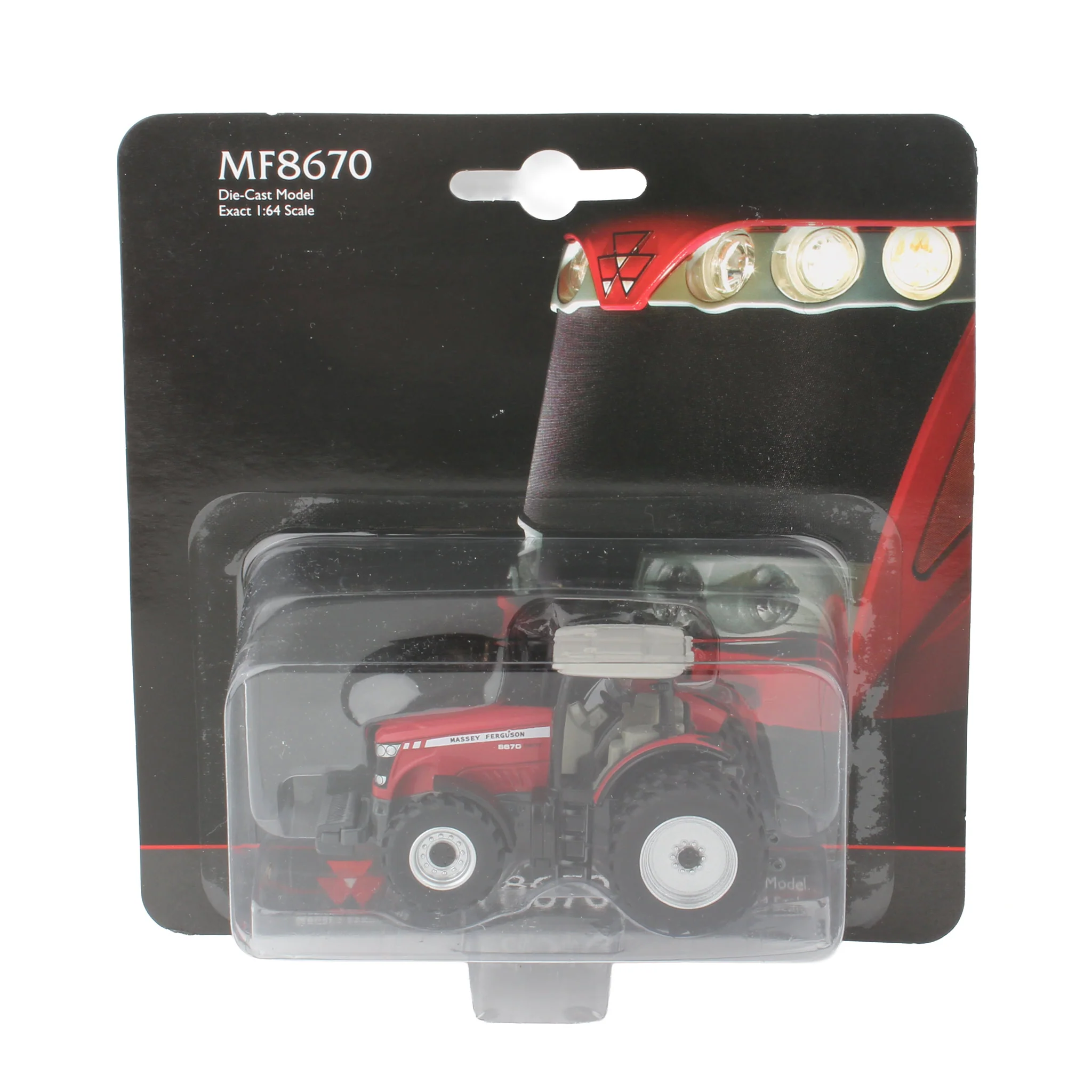1/64 Massey Ferguson 8670 Tractor with Front Fenders by SpecCast - Image 2