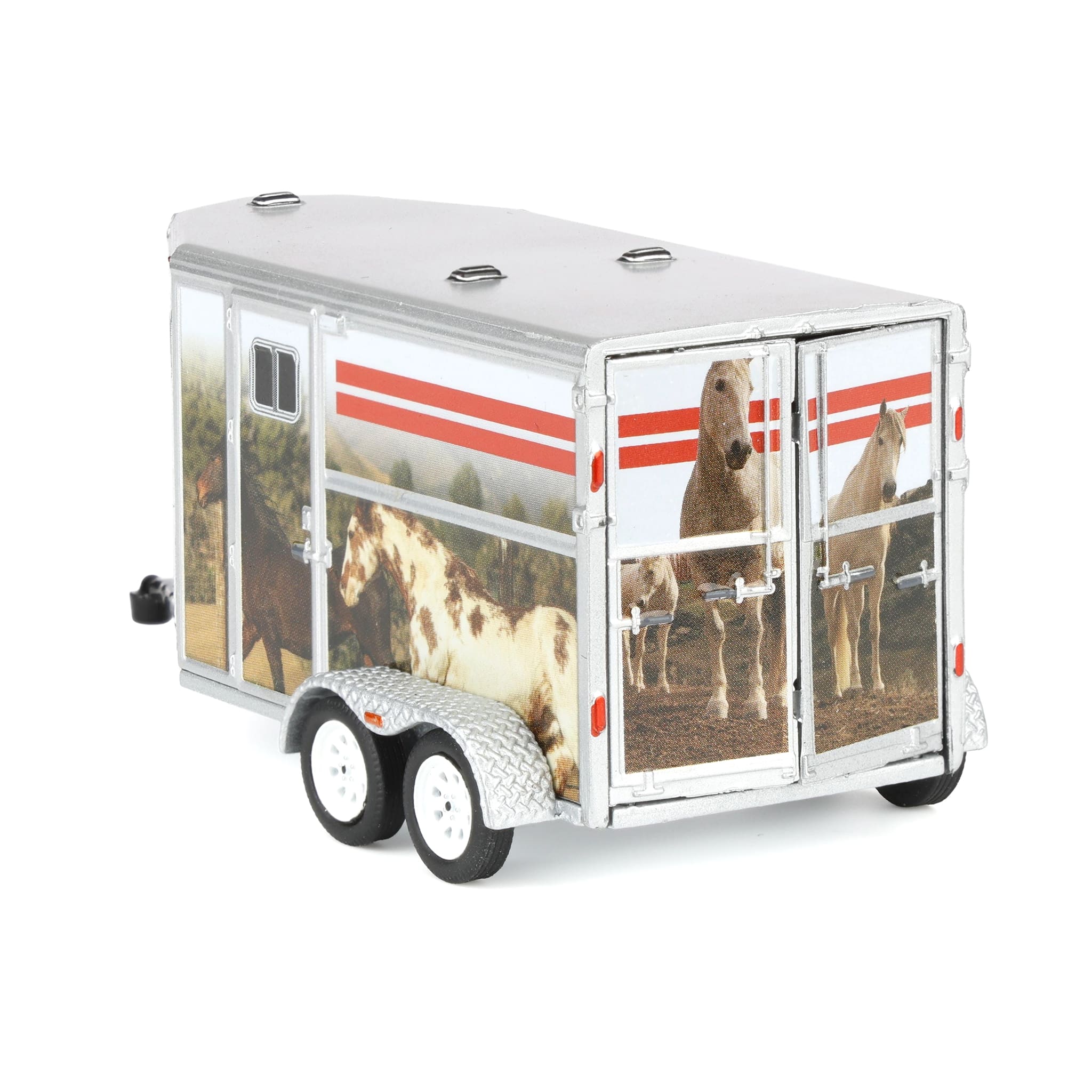 1/64 Horse Trailer with Custom Horse Wrap, Down on the Farm Series 11 - Image 4