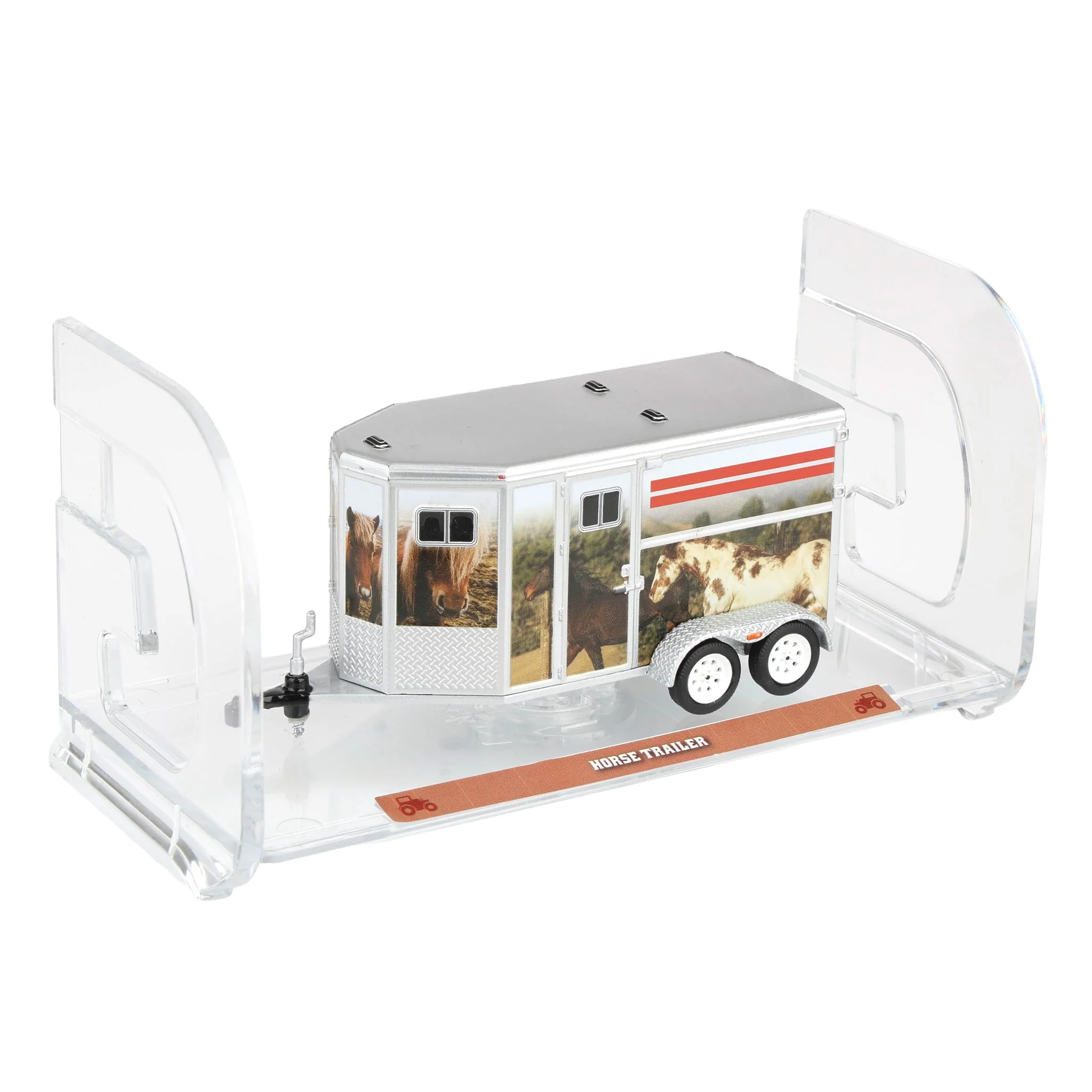 1/64 Horse Trailer with Custom Horse Wrap, Down on the Farm Series 11 - Image 6