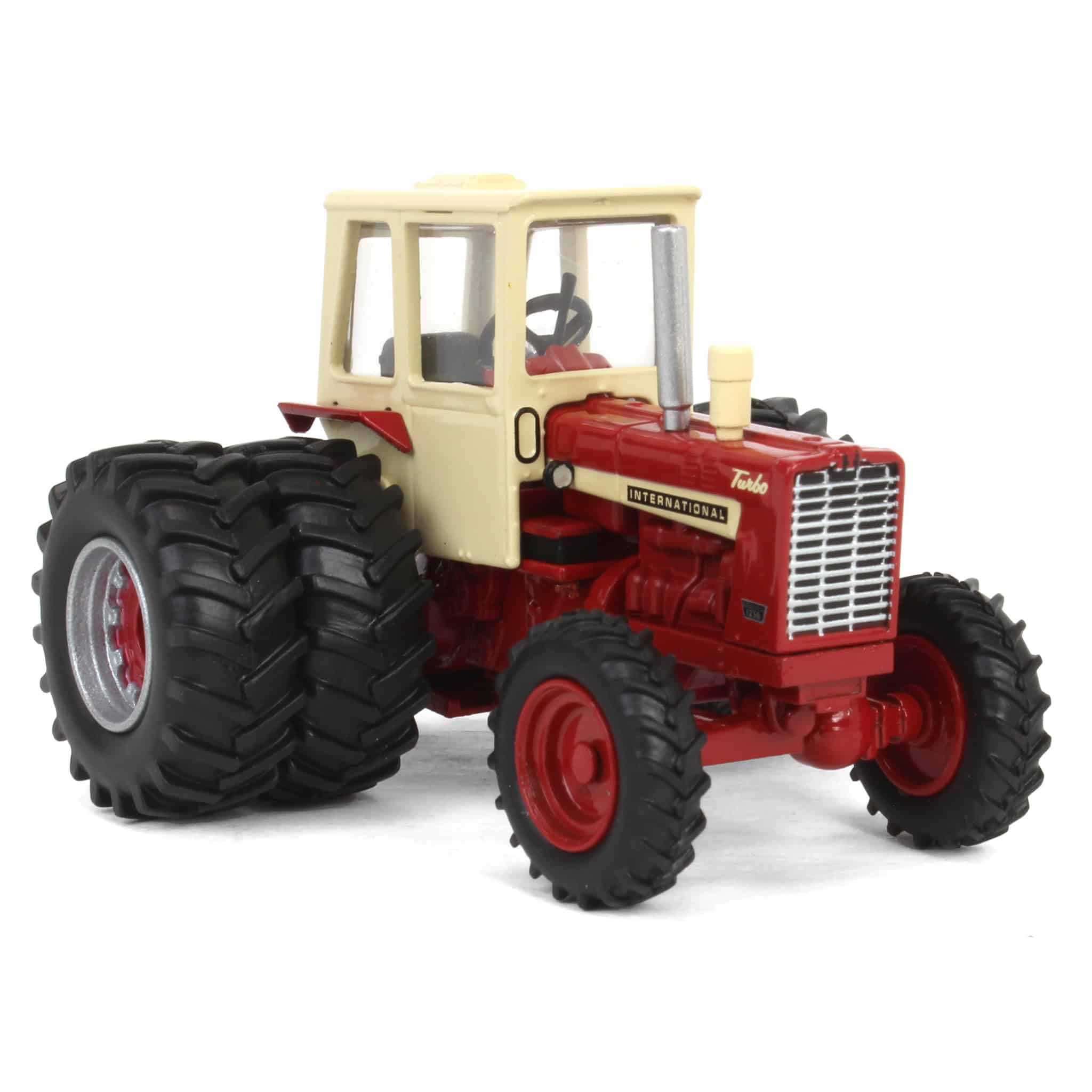 1/64 IH Farmall 1256 4WD Tractor with FWA & Cab - Image 2