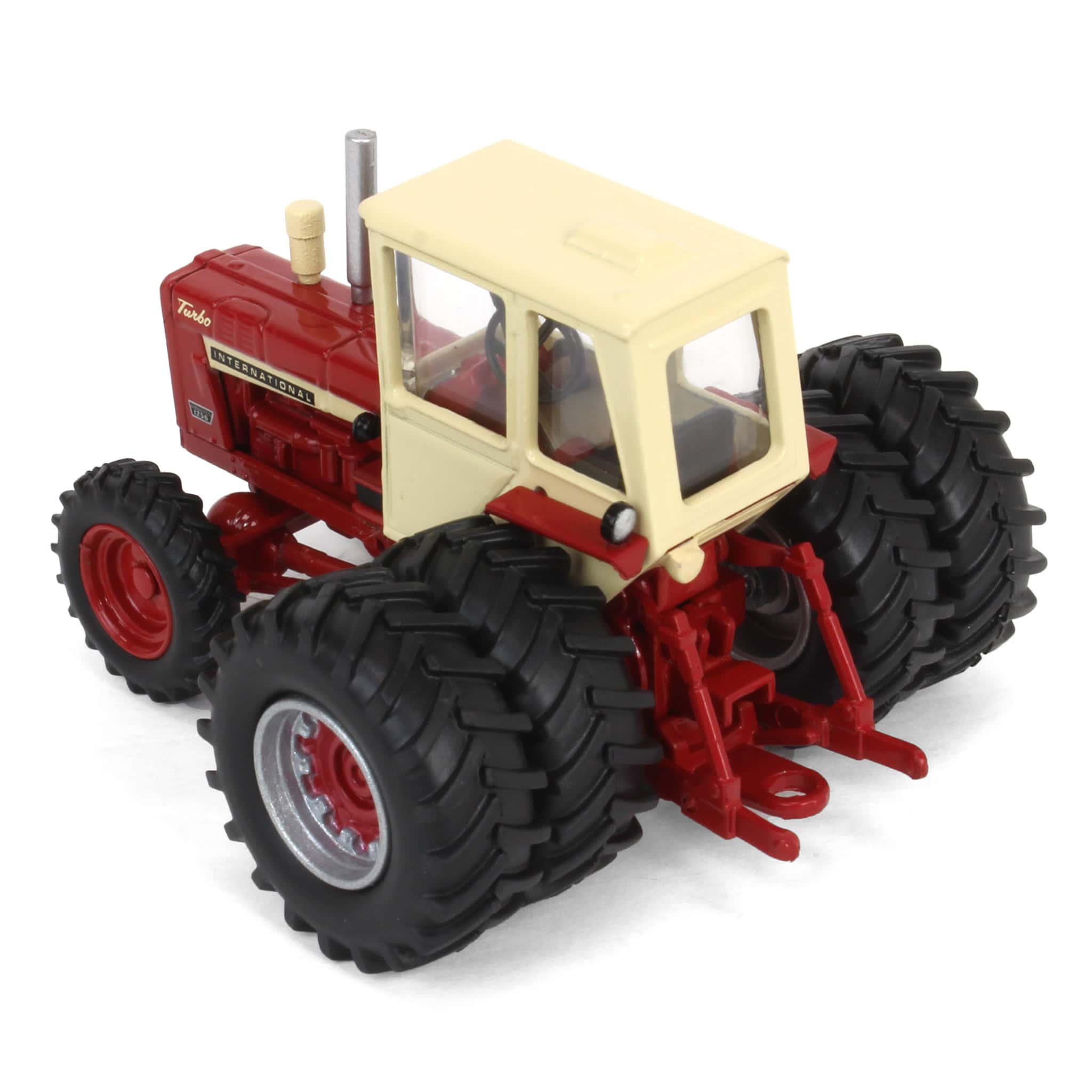 1/64 IH Farmall 1256 4WD Tractor with FWA & Cab - Image 4