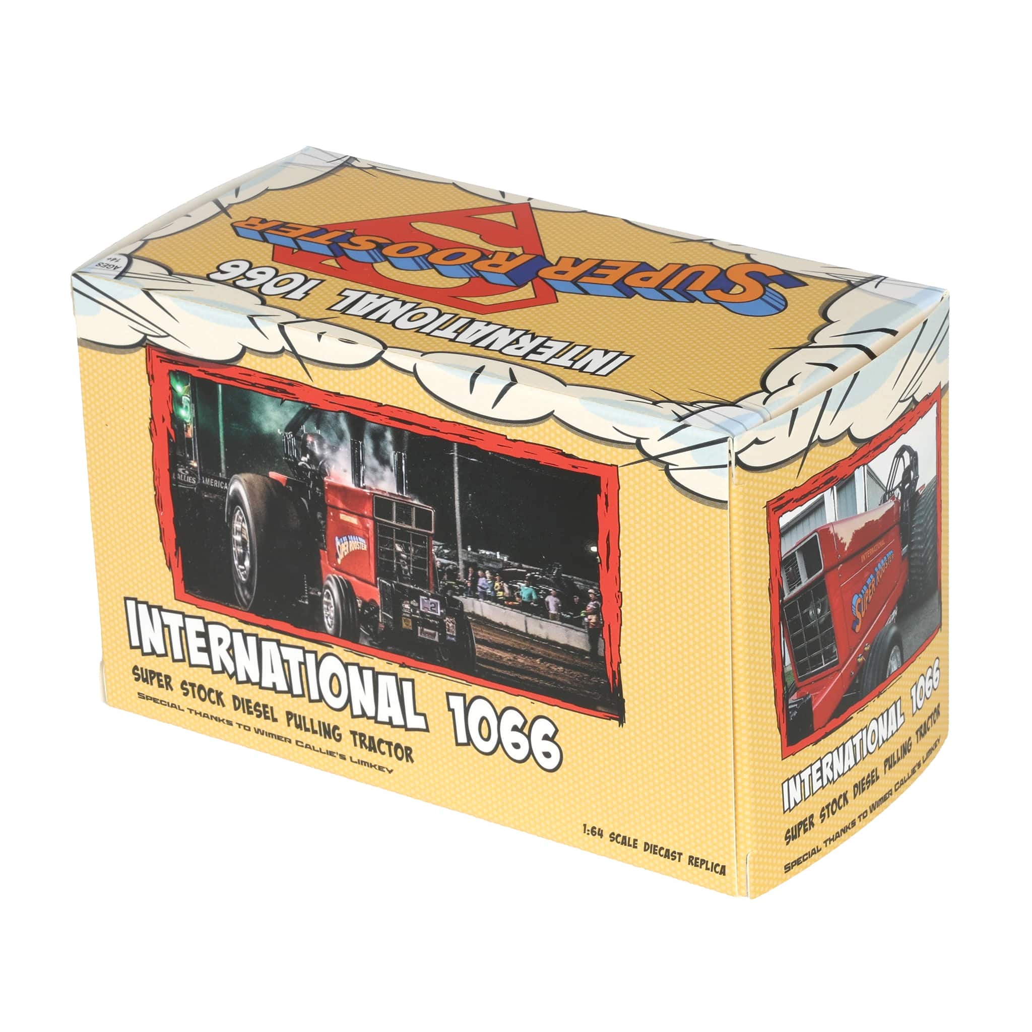 1/64 International 1066 “Super Rooster” Modified Pulling Tractor by SpecCast - Image 7