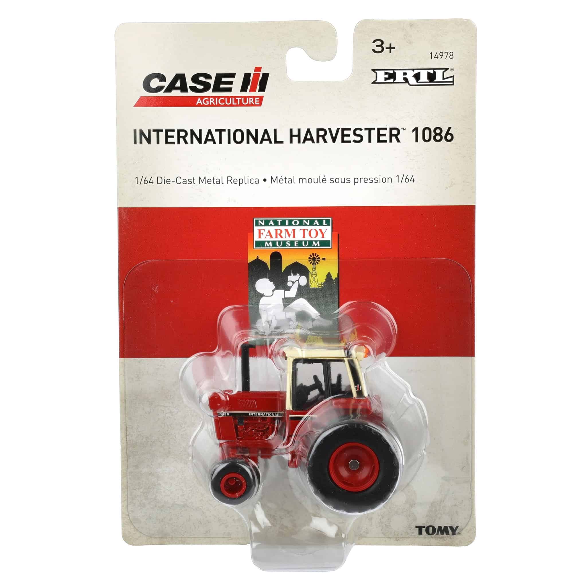 1/64 International 1086 Tractor with Duals by ERTL, 2015 National Farm Toy Museum - Image 6