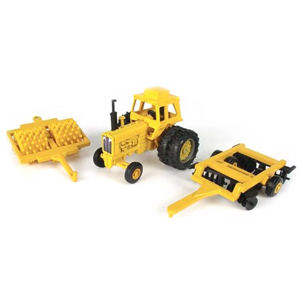 1/64 International 21456 Industrial Tractor with Sheepsfoot & Disc by ERTL - Image 2