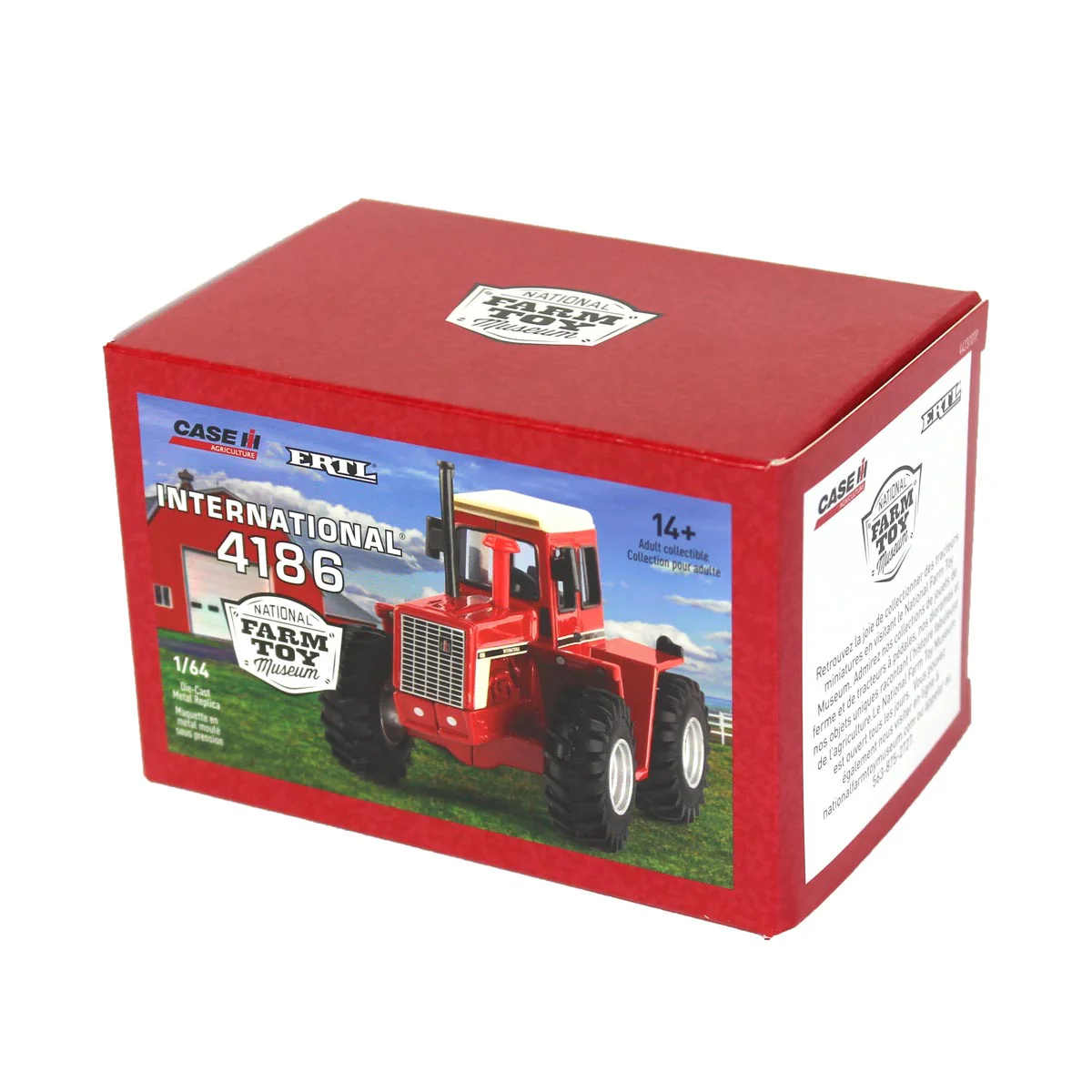 1/64 International 4186 4WD Tractor by ERTL, 2020 National Farm Toy Museum - Image 5