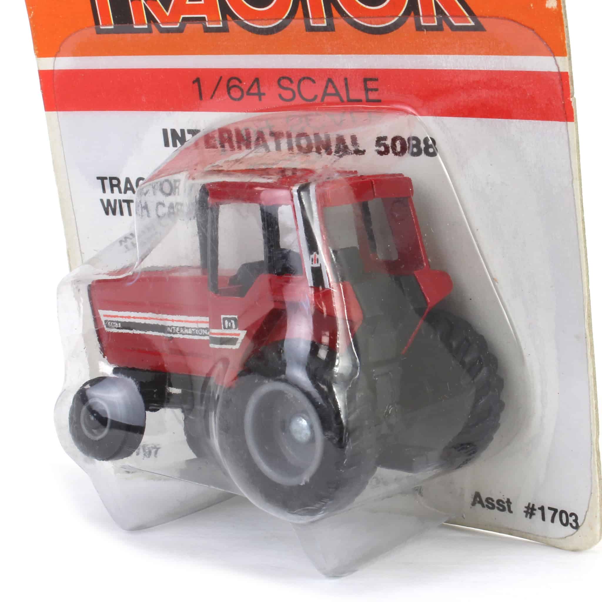 1/64 International 5088 Tractor with Gray Rims by ERTL - Image 3