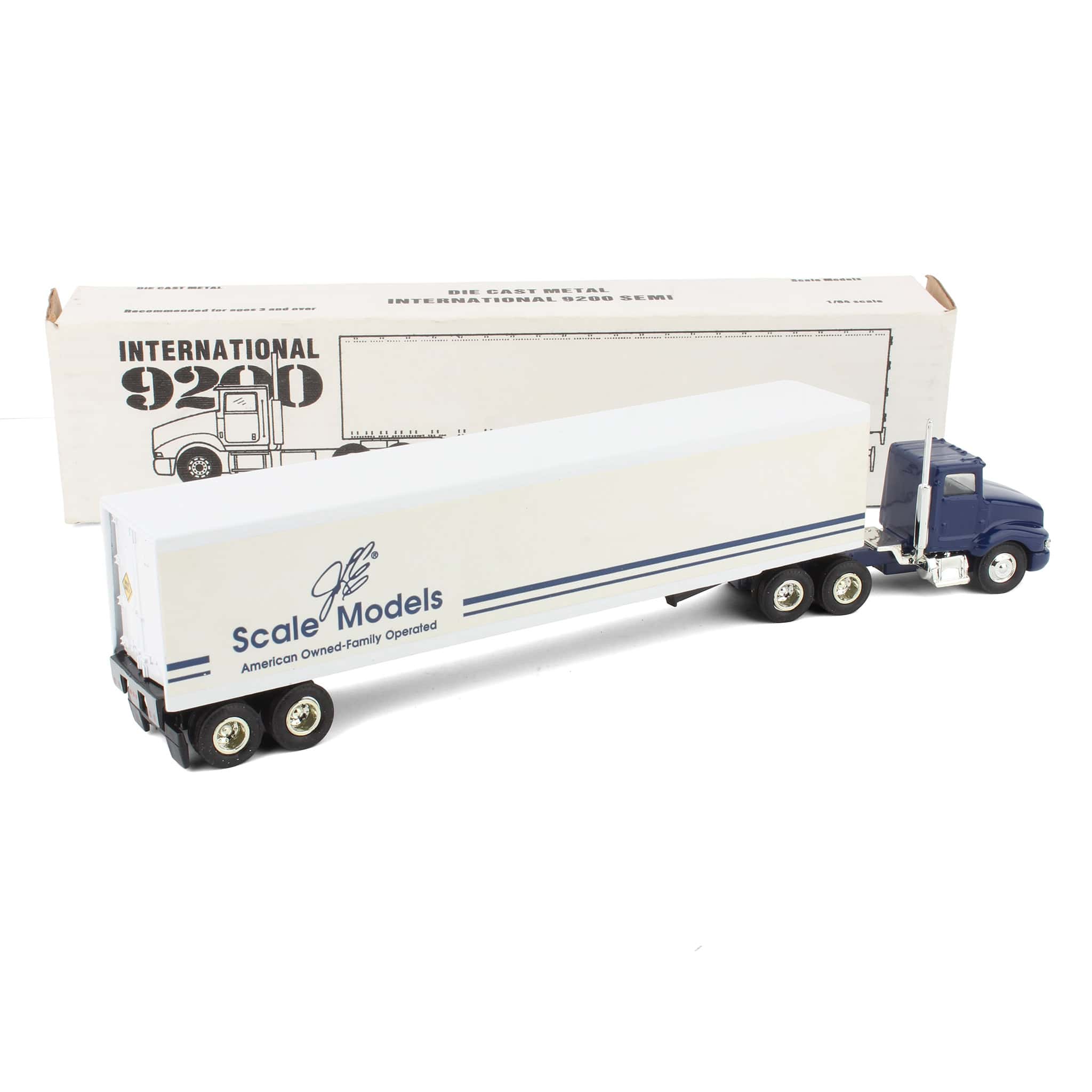 1/64 International 9200 Semi with Scale Models Box Trailer by Scale Models - Image 2