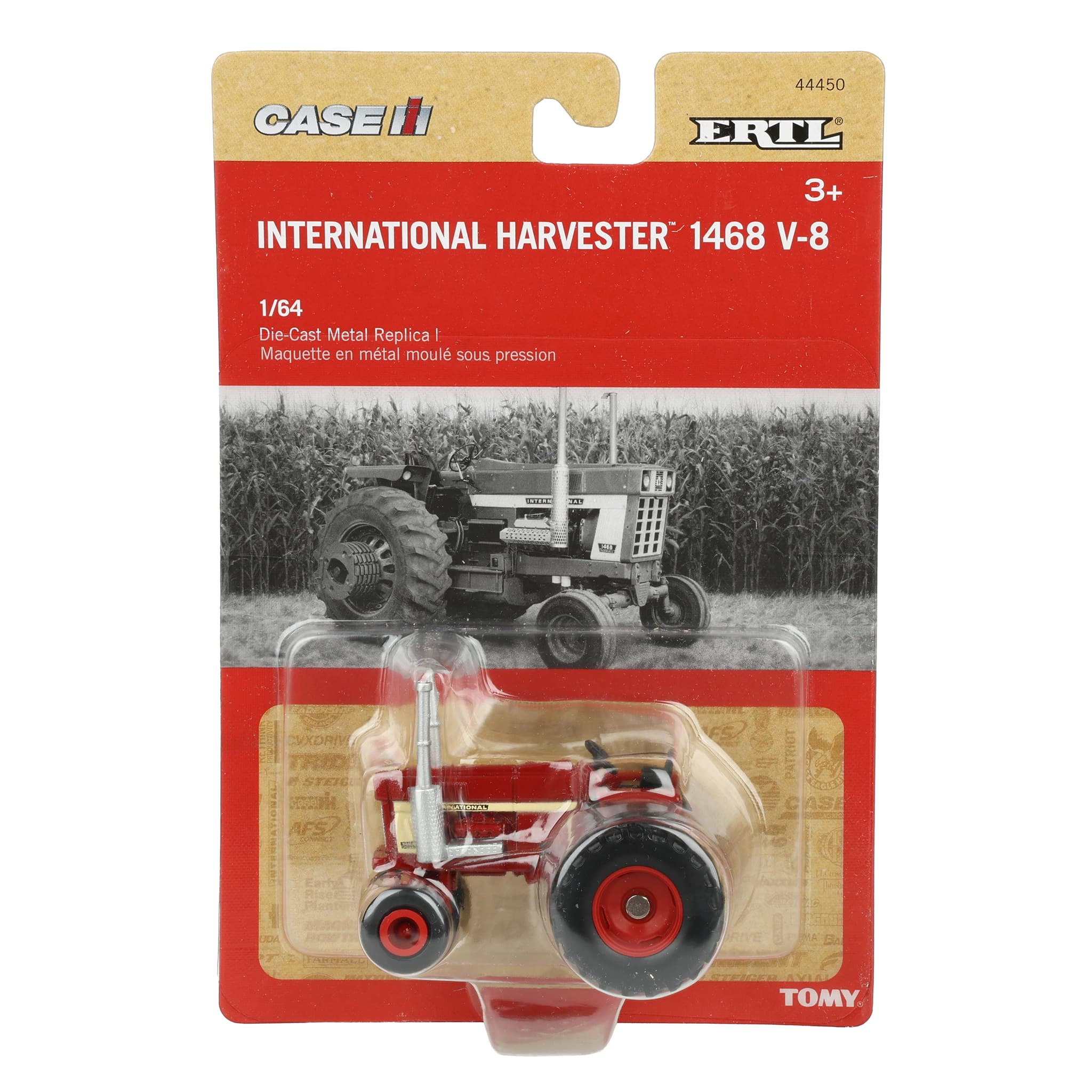 1/64 International Harvester 1468 Open Station Tractor with Duals by ERTL - Image 6