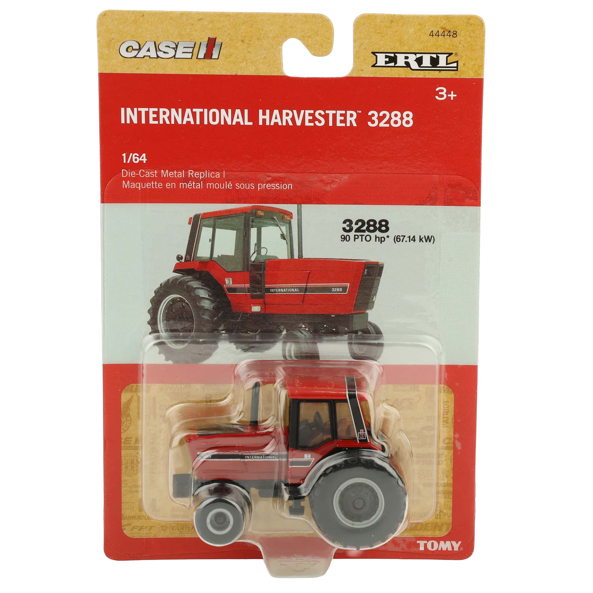 1/64 International Harvester 3288 Tractor with Cab by ERTL - Image 7