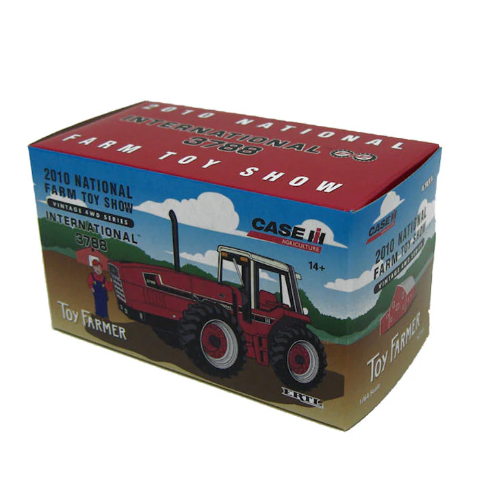 1/64 International Harvester 3788 2+2 4WD Tractor by ERTL, 2010 National Farm Toy Show - Image 4